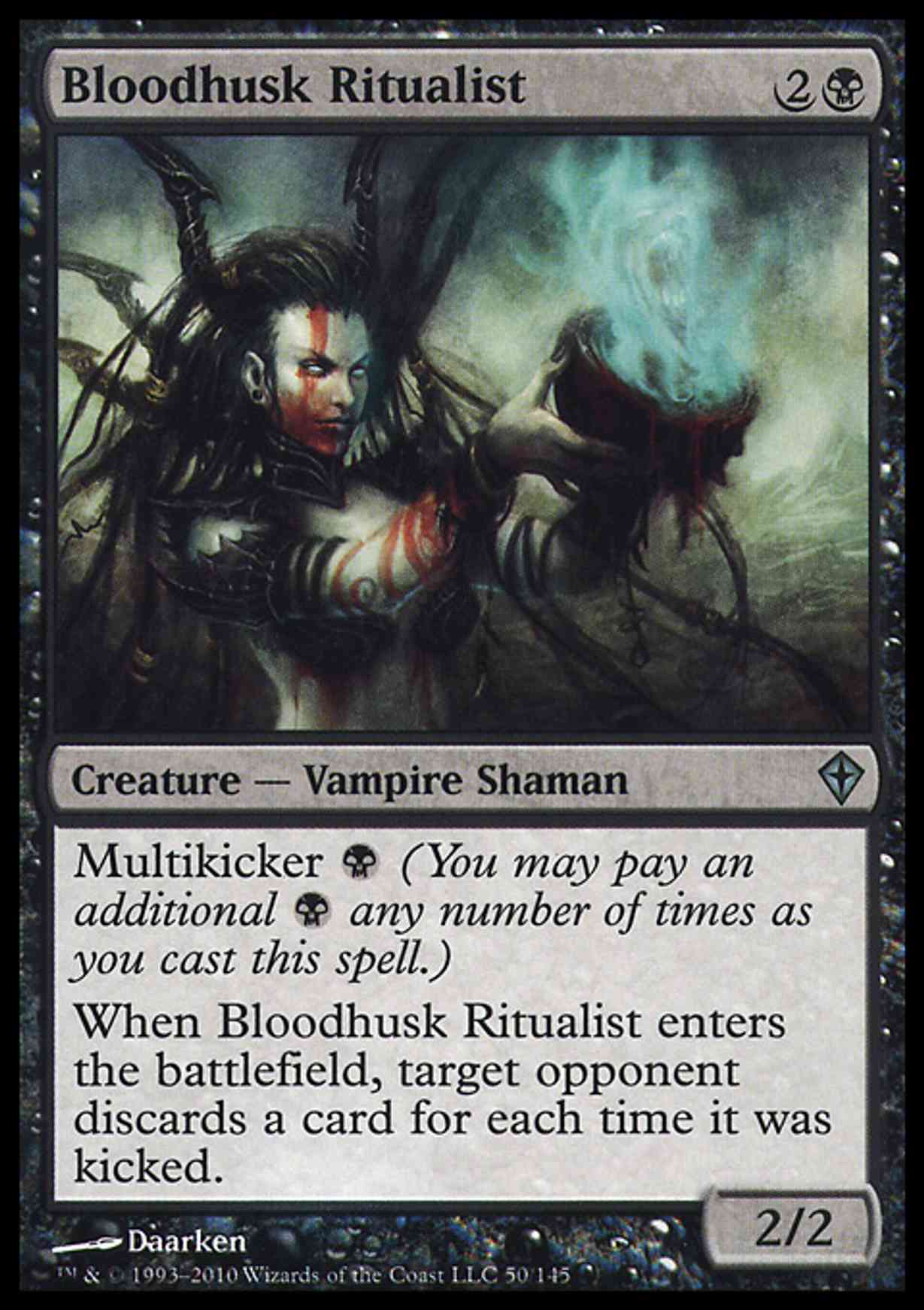 Bloodhusk Ritualist magic card front