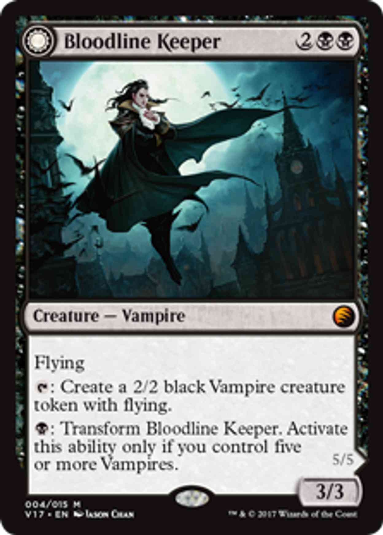 Bloodline Keeper magic card front