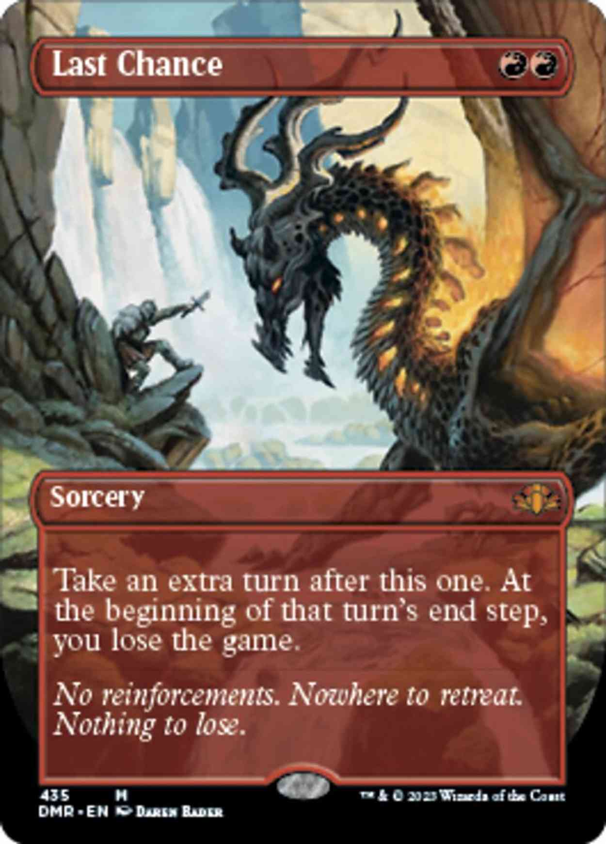 Last Chance (Borderless) magic card front