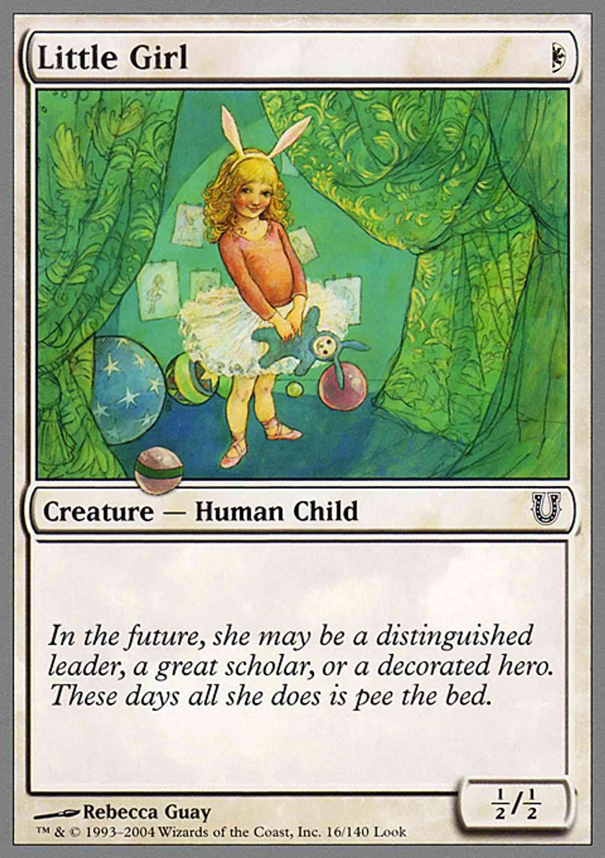 Little Girl magic card front