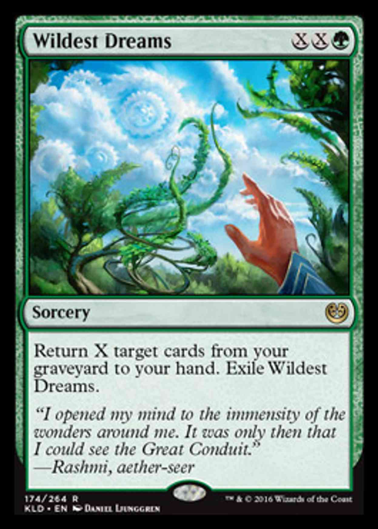 Wildest Dreams magic card front