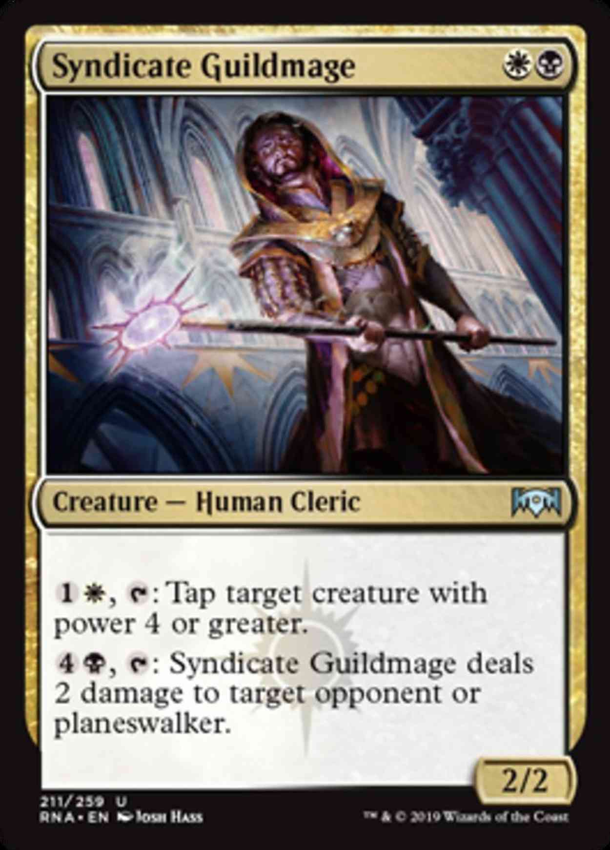 Syndicate Guildmage magic card front