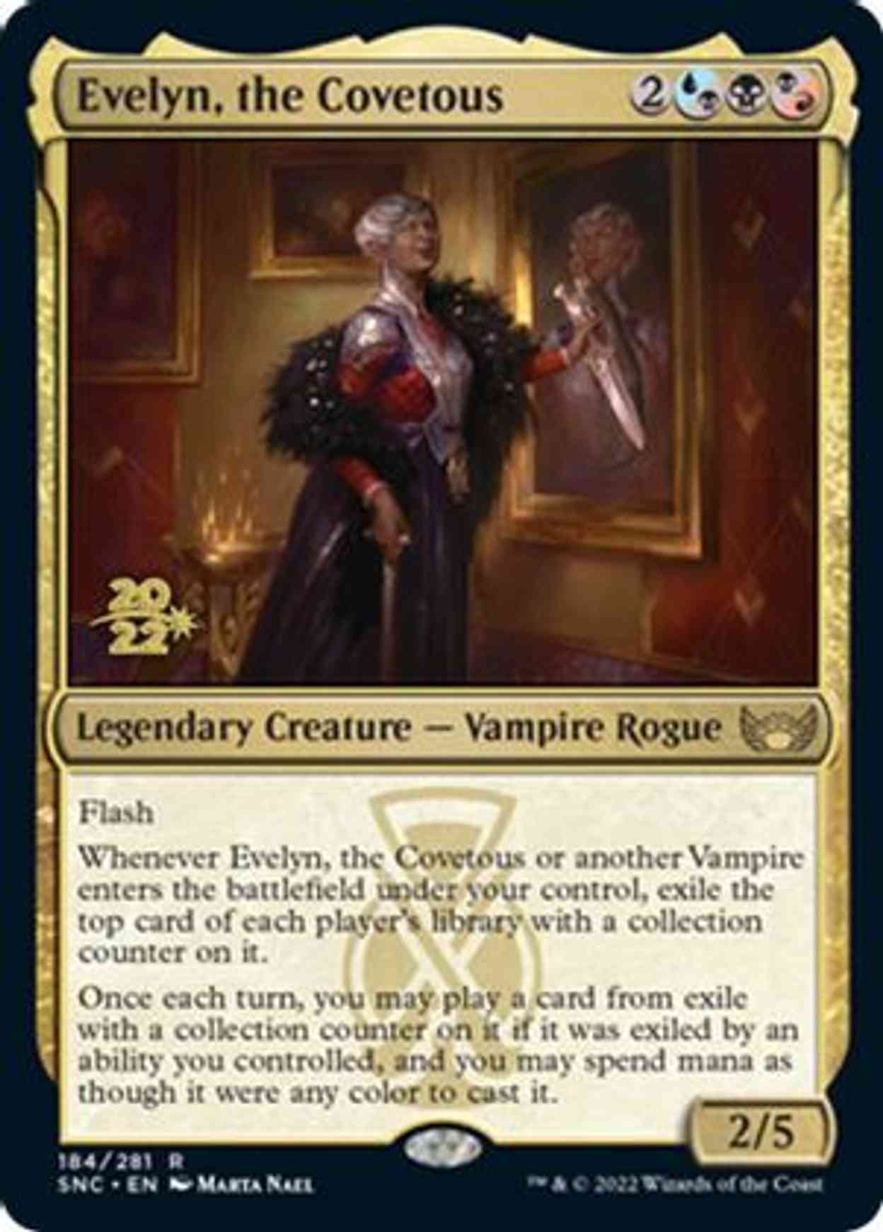 Evelyn, the Covetous magic card front