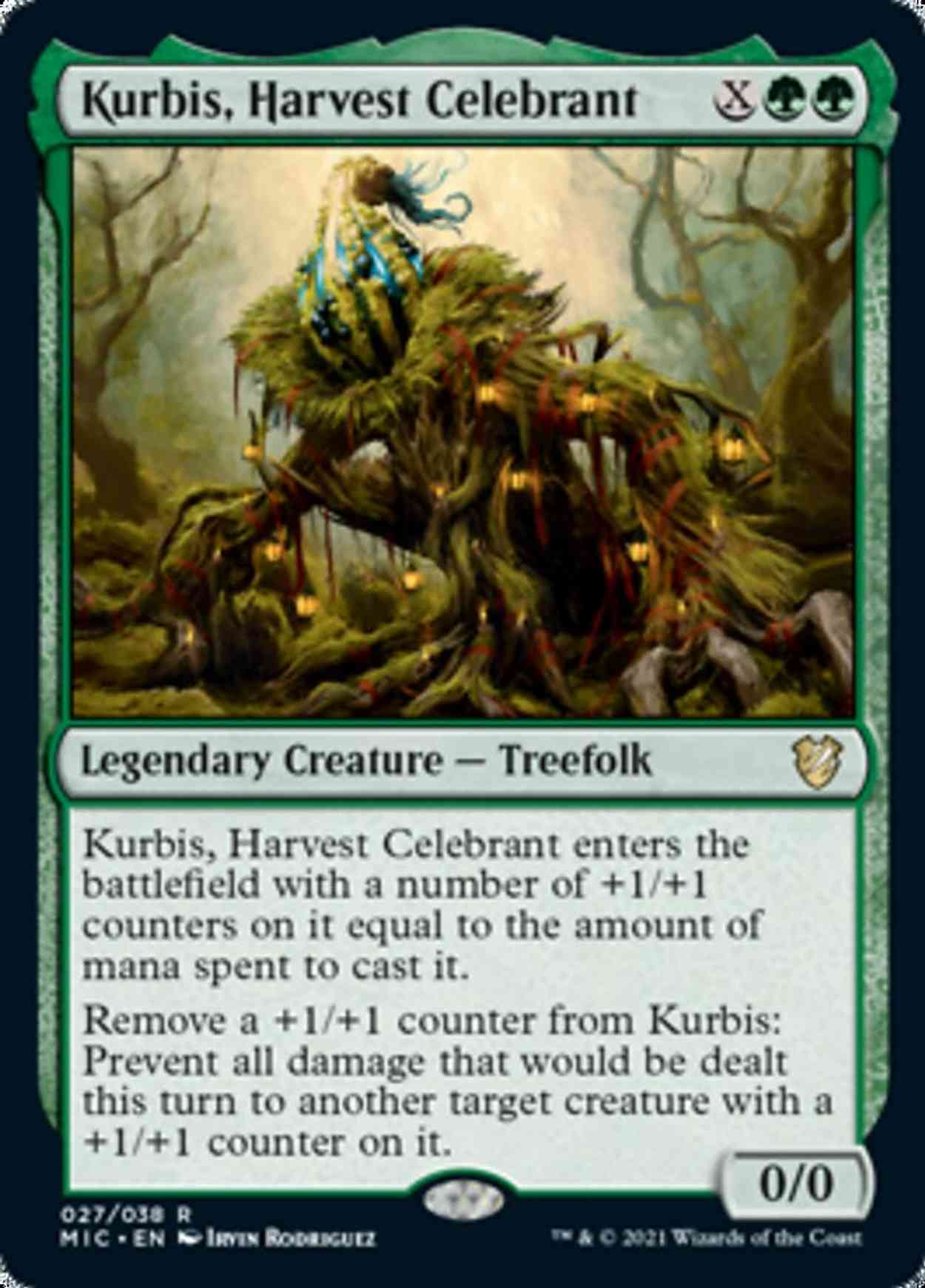 Kurbis, Harvest Celebrant magic card front