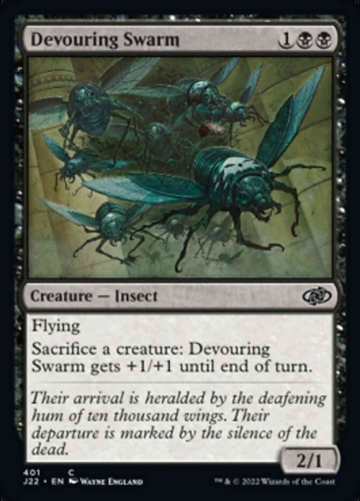 Devouring Swarm magic card front