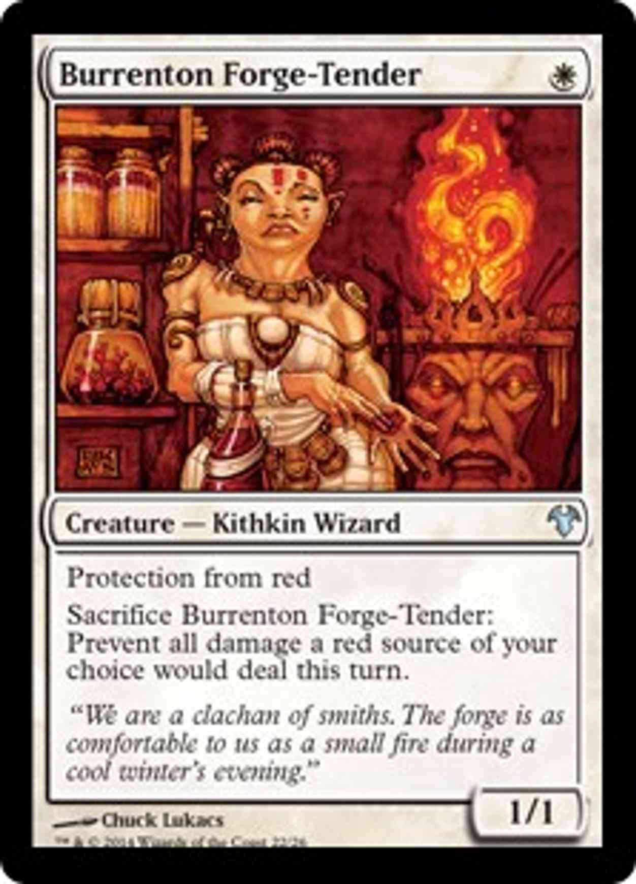 Burrenton Forge-Tender magic card front