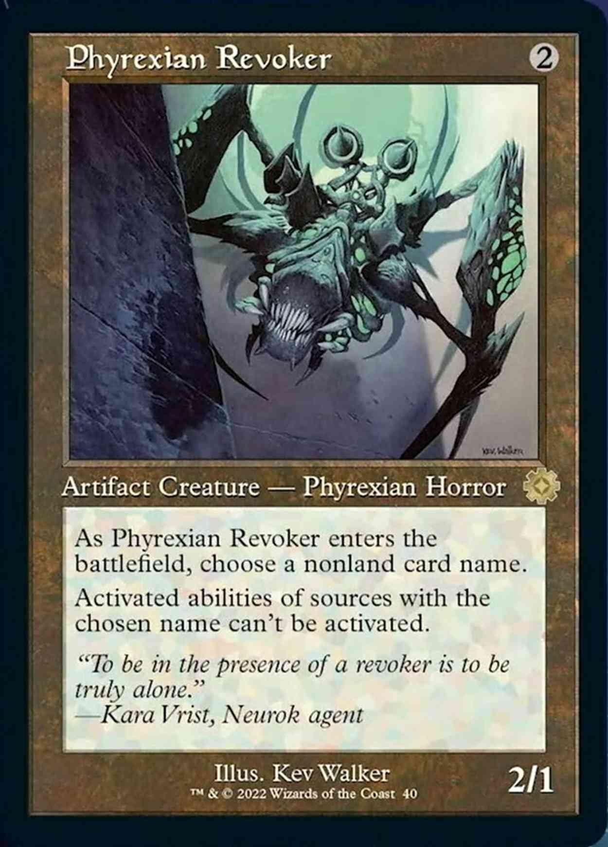 Phyrexian Revoker magic card front