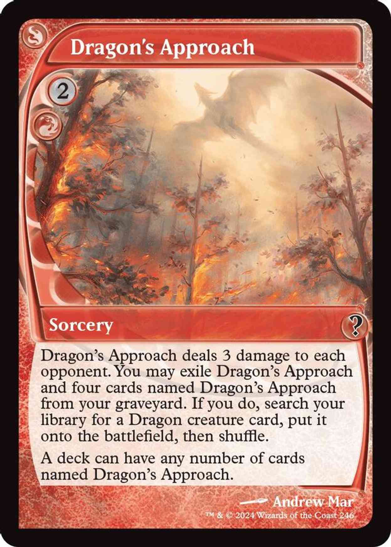 Dragon's Approach (Future Sight) magic card front