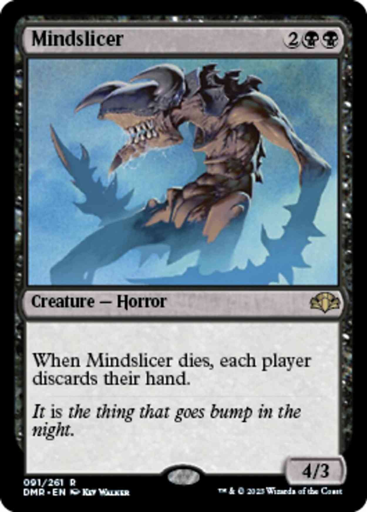 Mindslicer magic card front