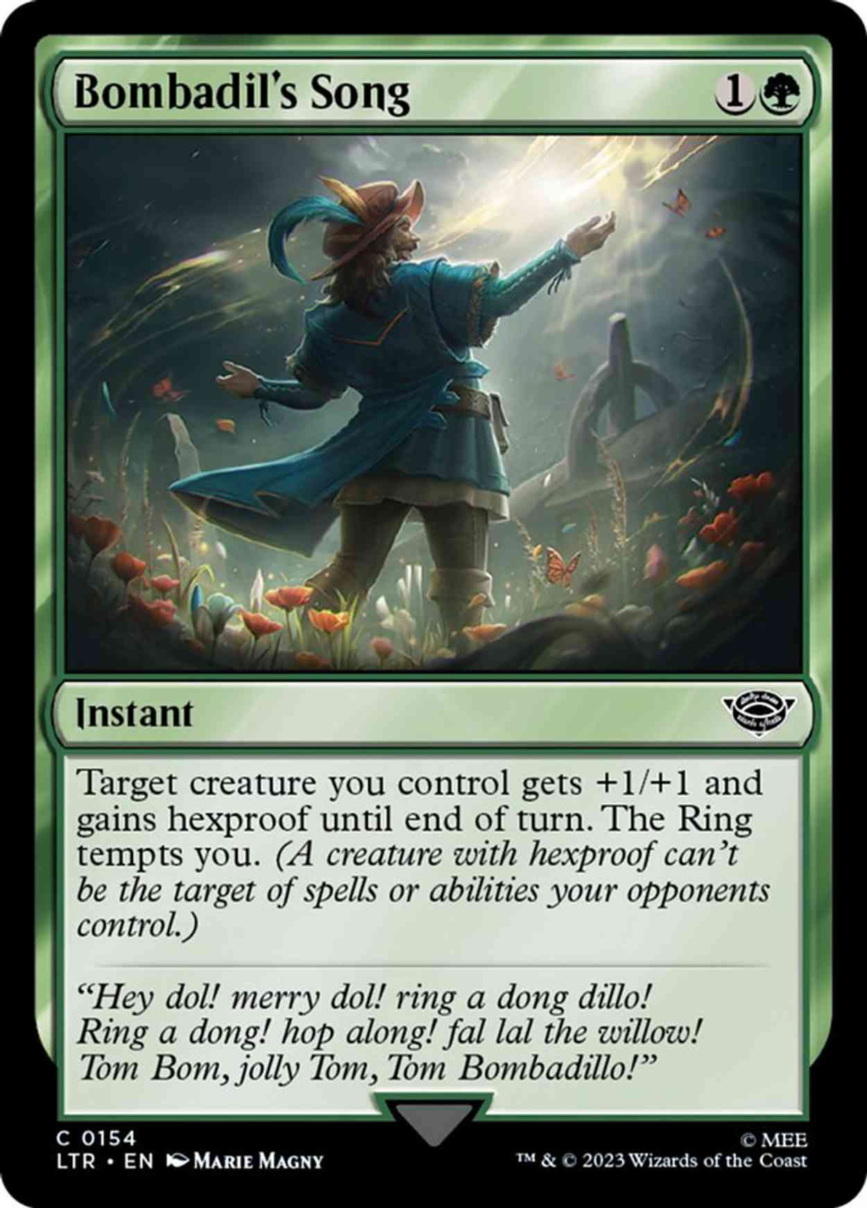 Bombadil's Song magic card front