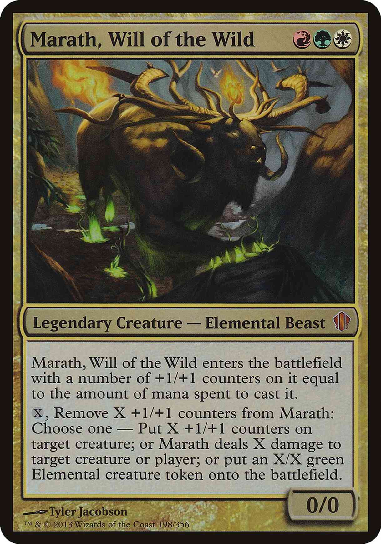 Marath, Will of the Wild (Commander 2013) magic card front