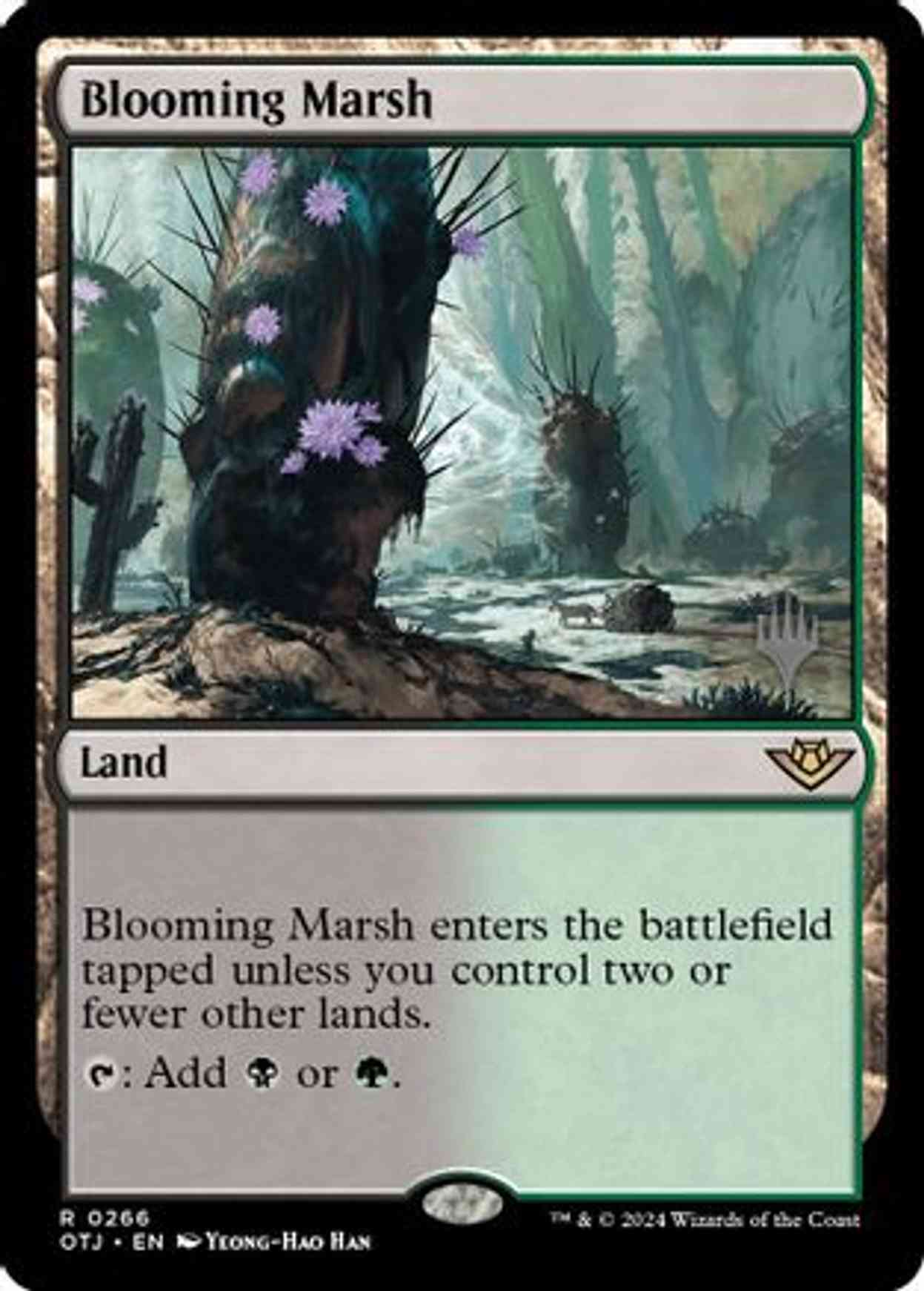 Blooming Marsh magic card front