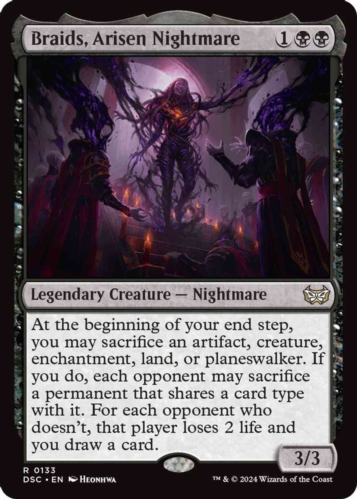 Braids, Arisen Nightmare magic card front