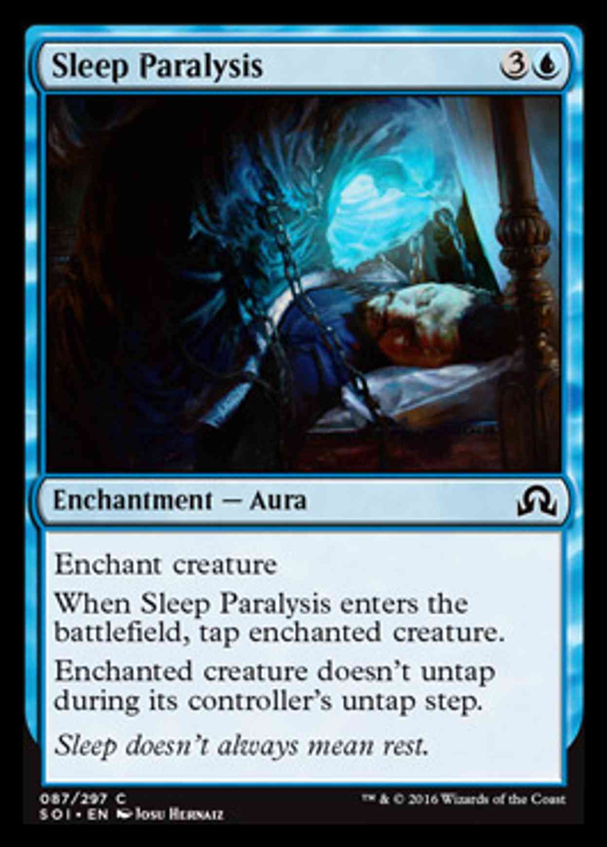 Sleep Paralysis magic card front