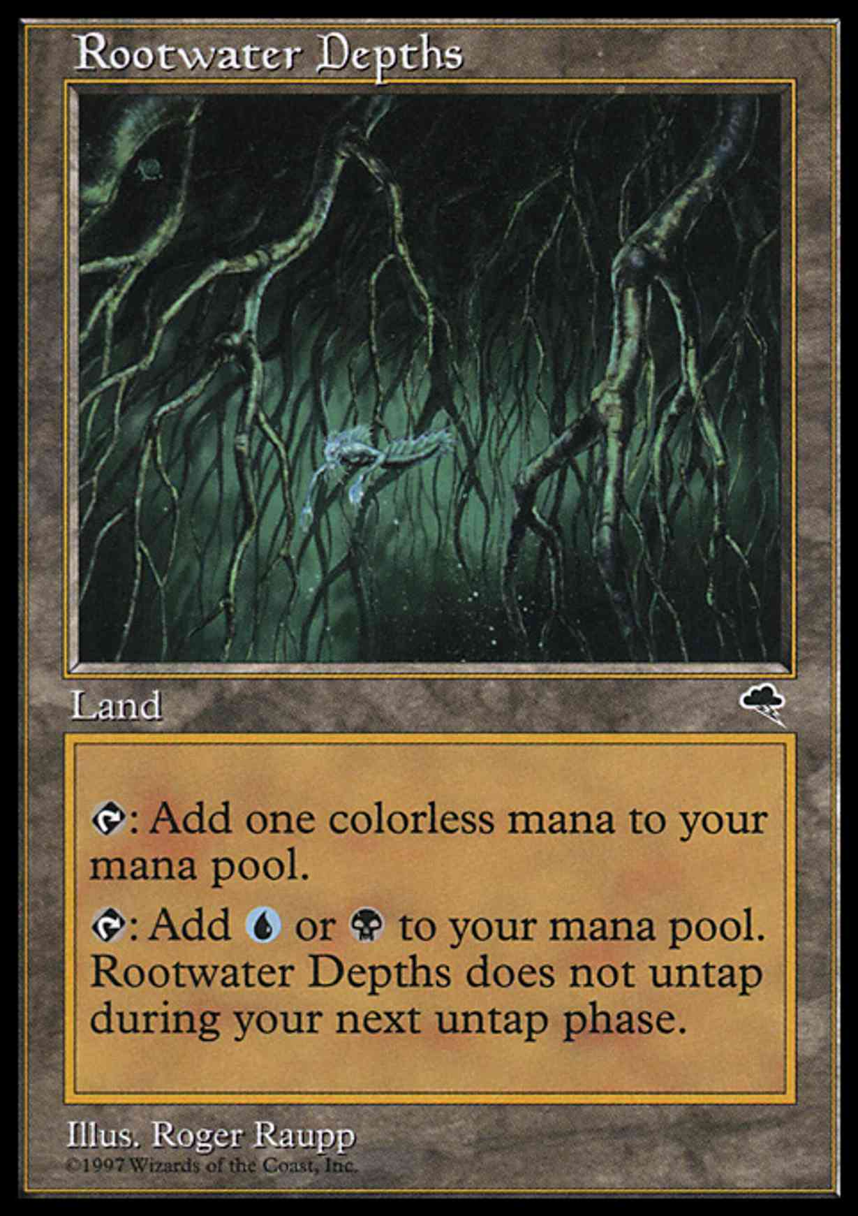 Rootwater Depths magic card front