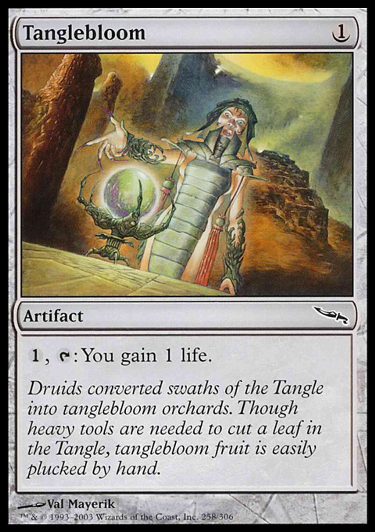 Tanglebloom magic card front