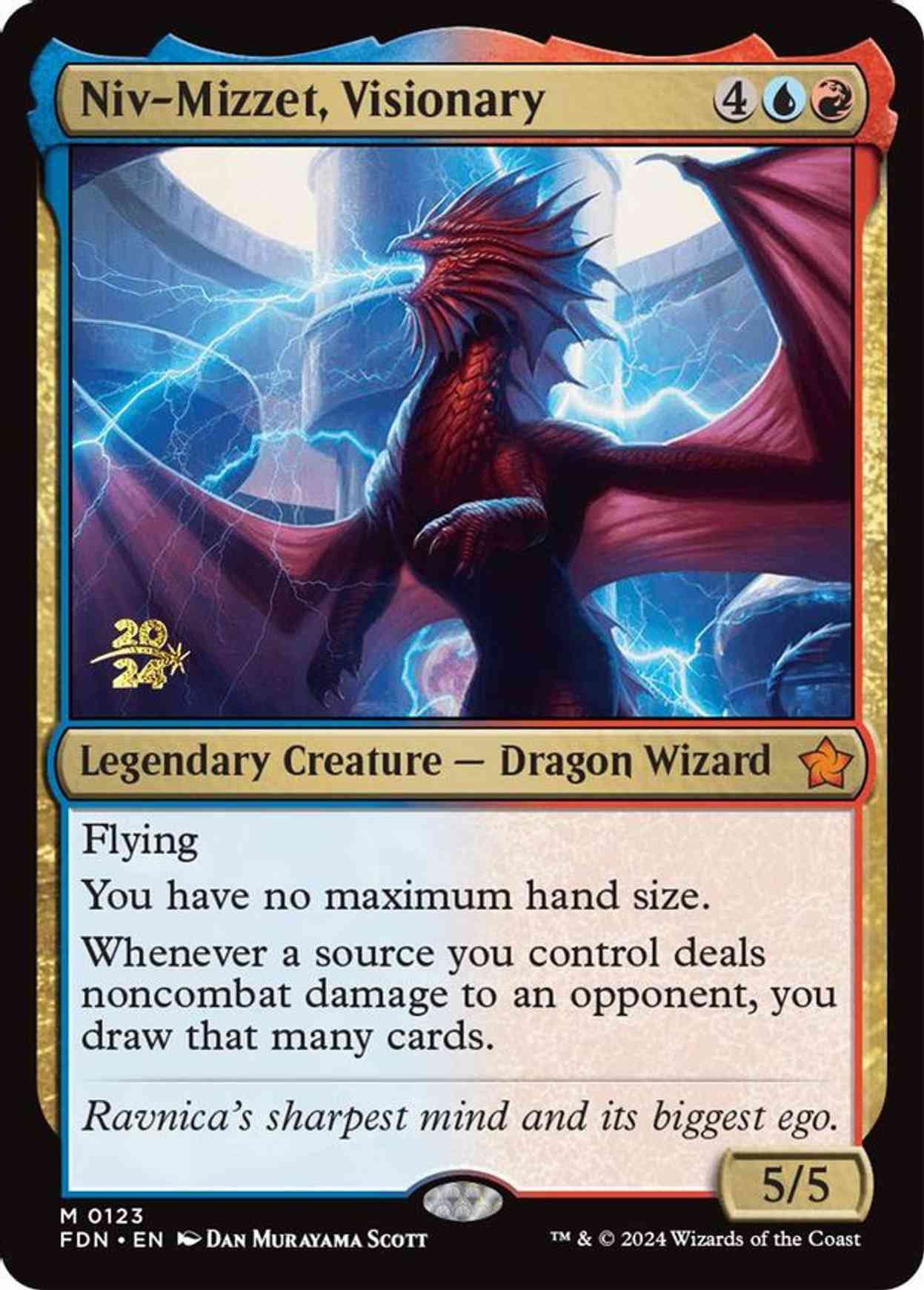 Niv-Mizzet, Visionary magic card front