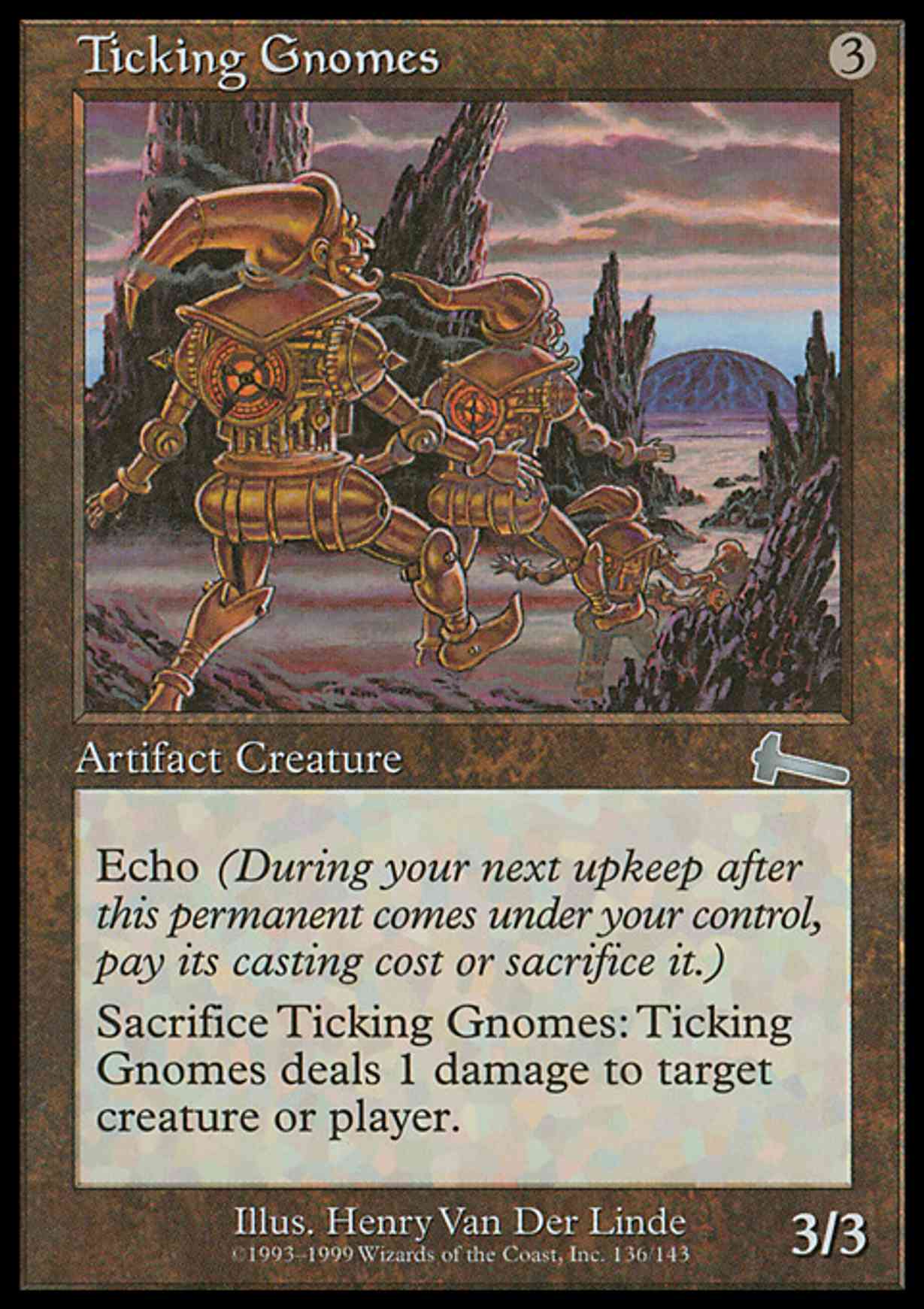 Ticking Gnomes magic card front