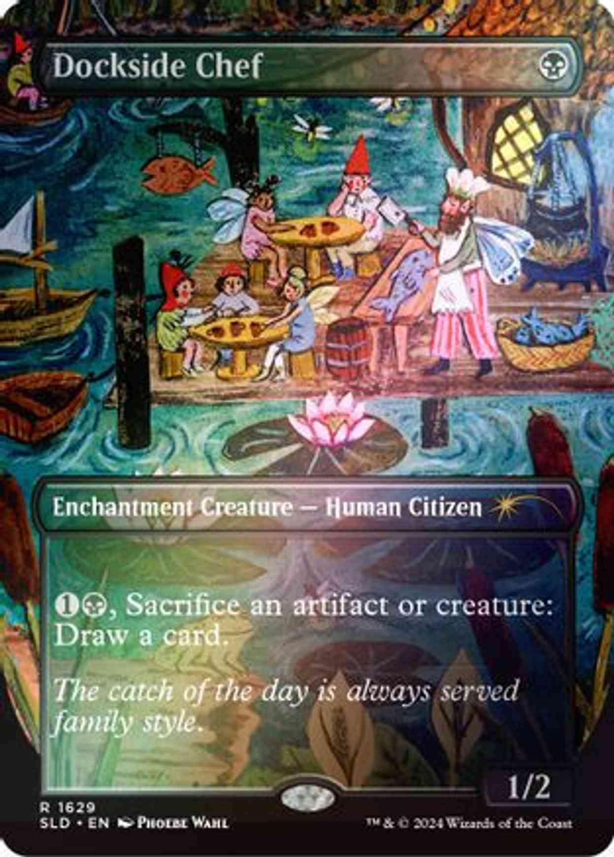Dockside Chef (Rainbow Foil) magic card front