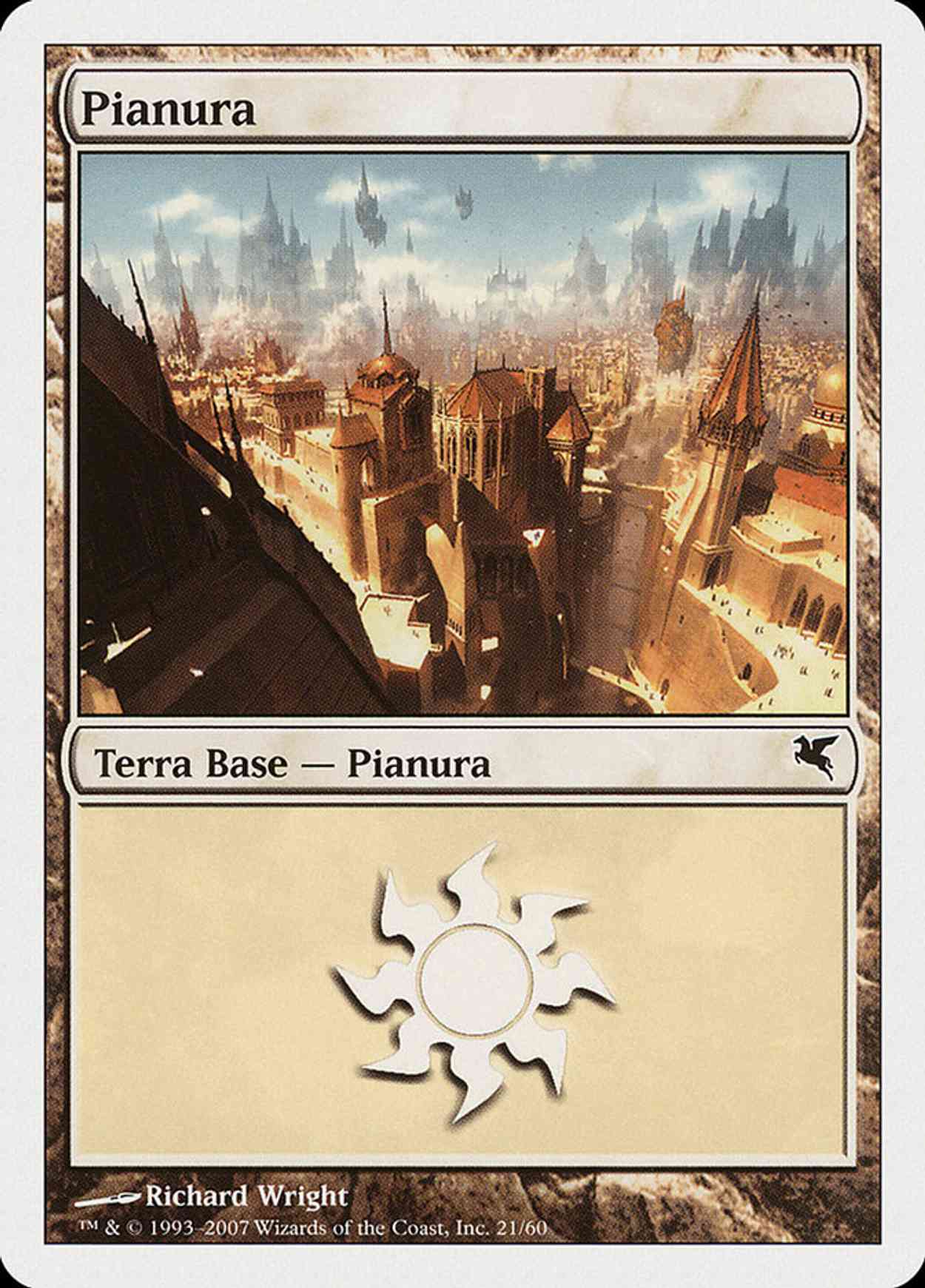 Plains (Retro Frame) magic card front