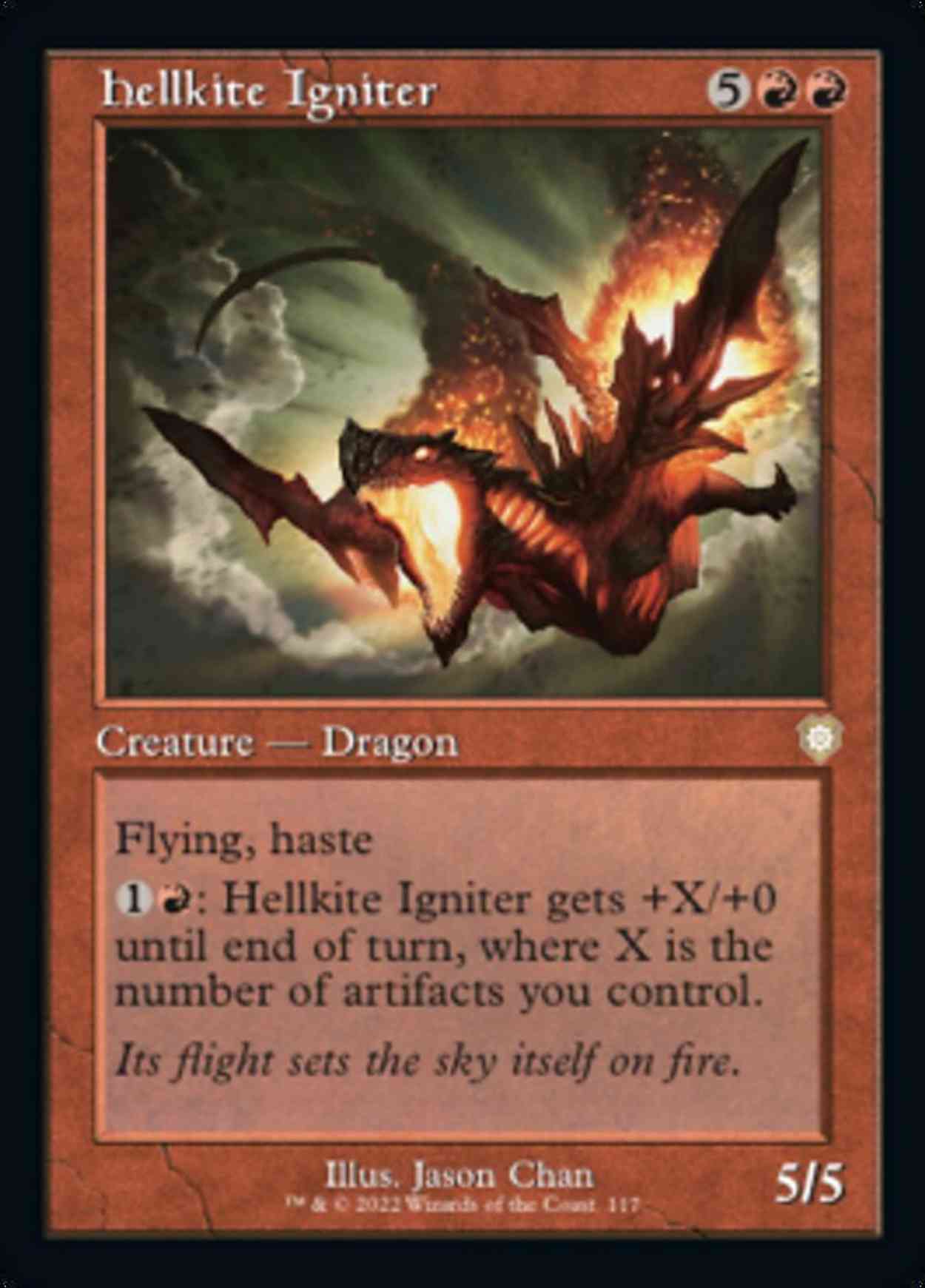 Hellkite Igniter magic card front