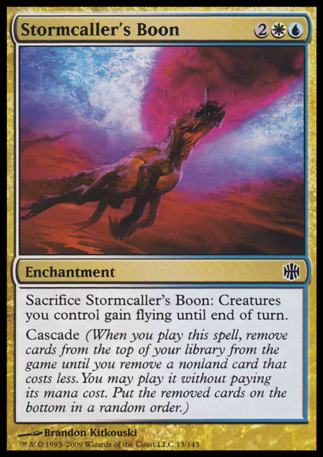 Stormcaller's Boon magic card front