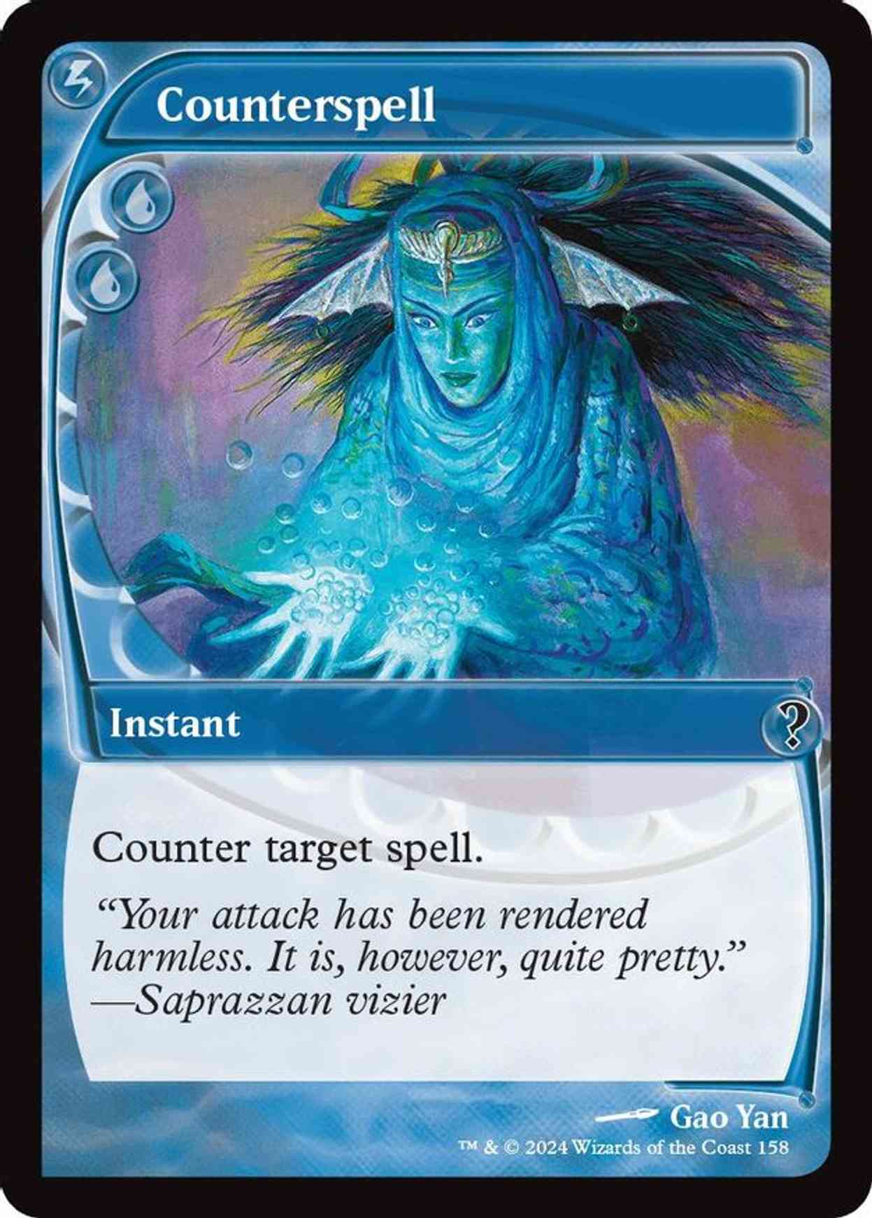 Counterspell (Future Sight) magic card front