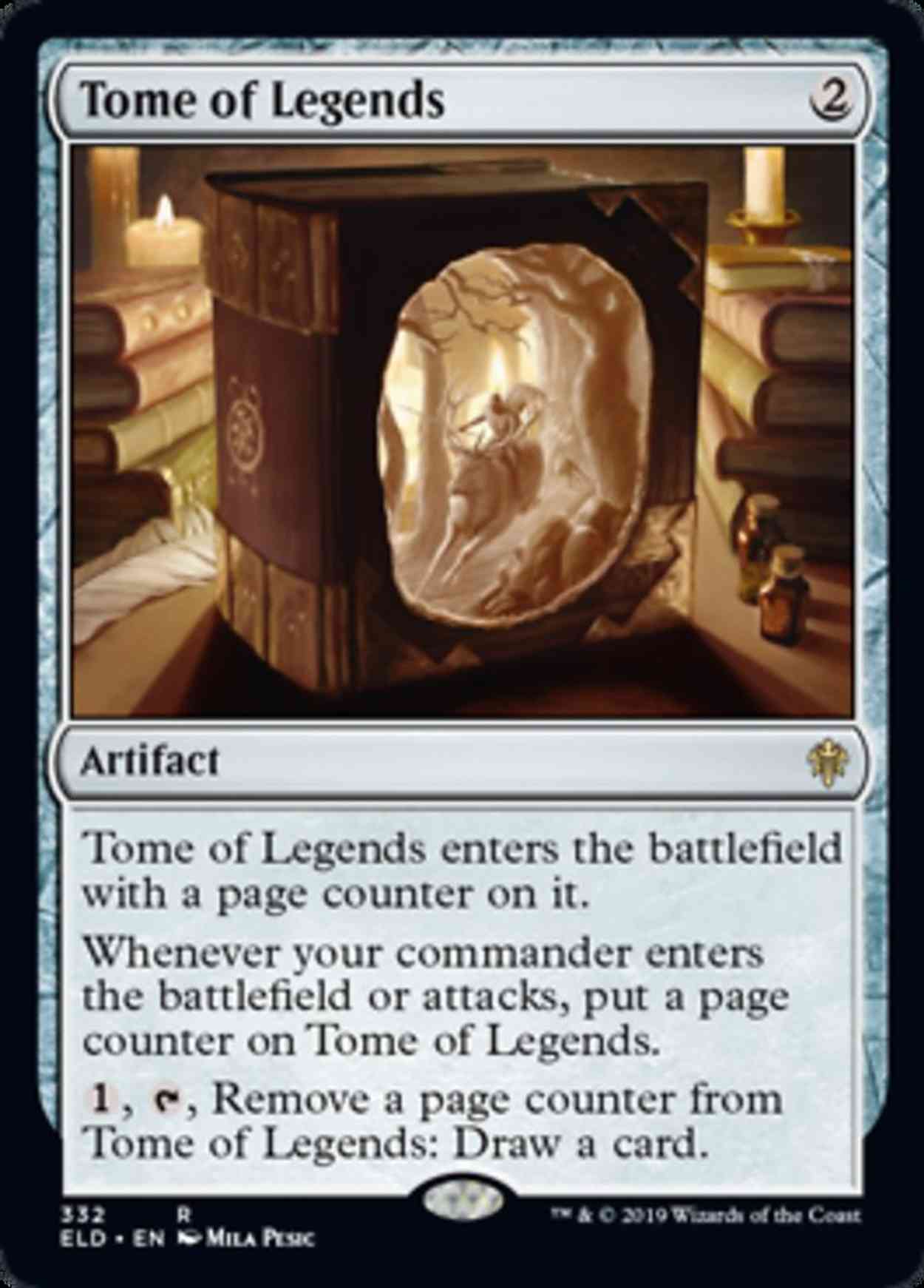 Tome of Legends magic card front
