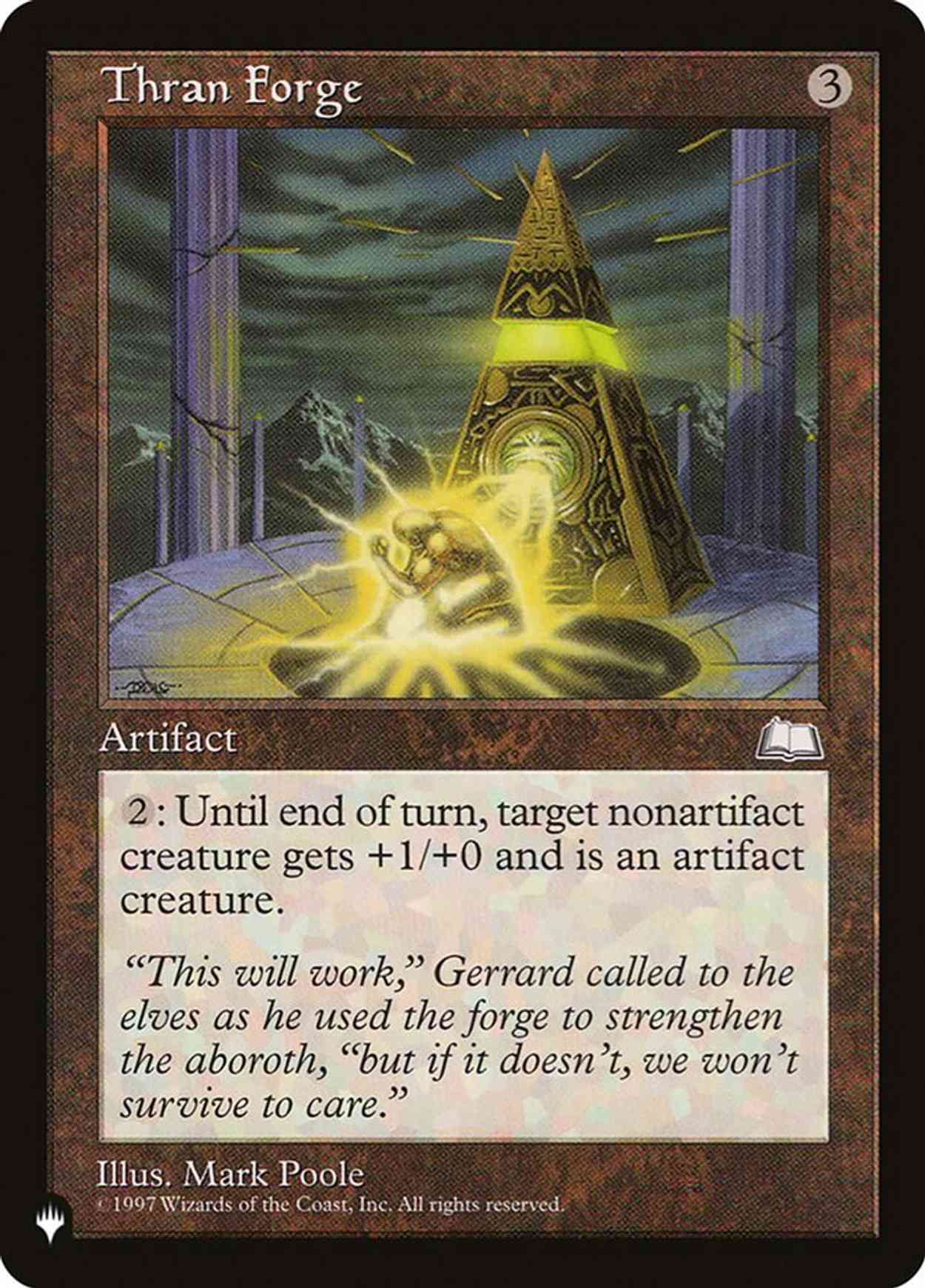 Thran Forge magic card front