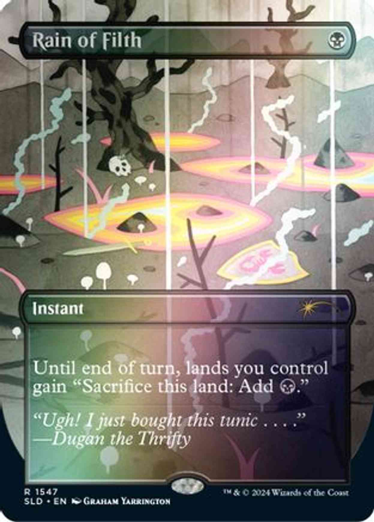 Rain of Filth (Rainbow Foil) magic card front