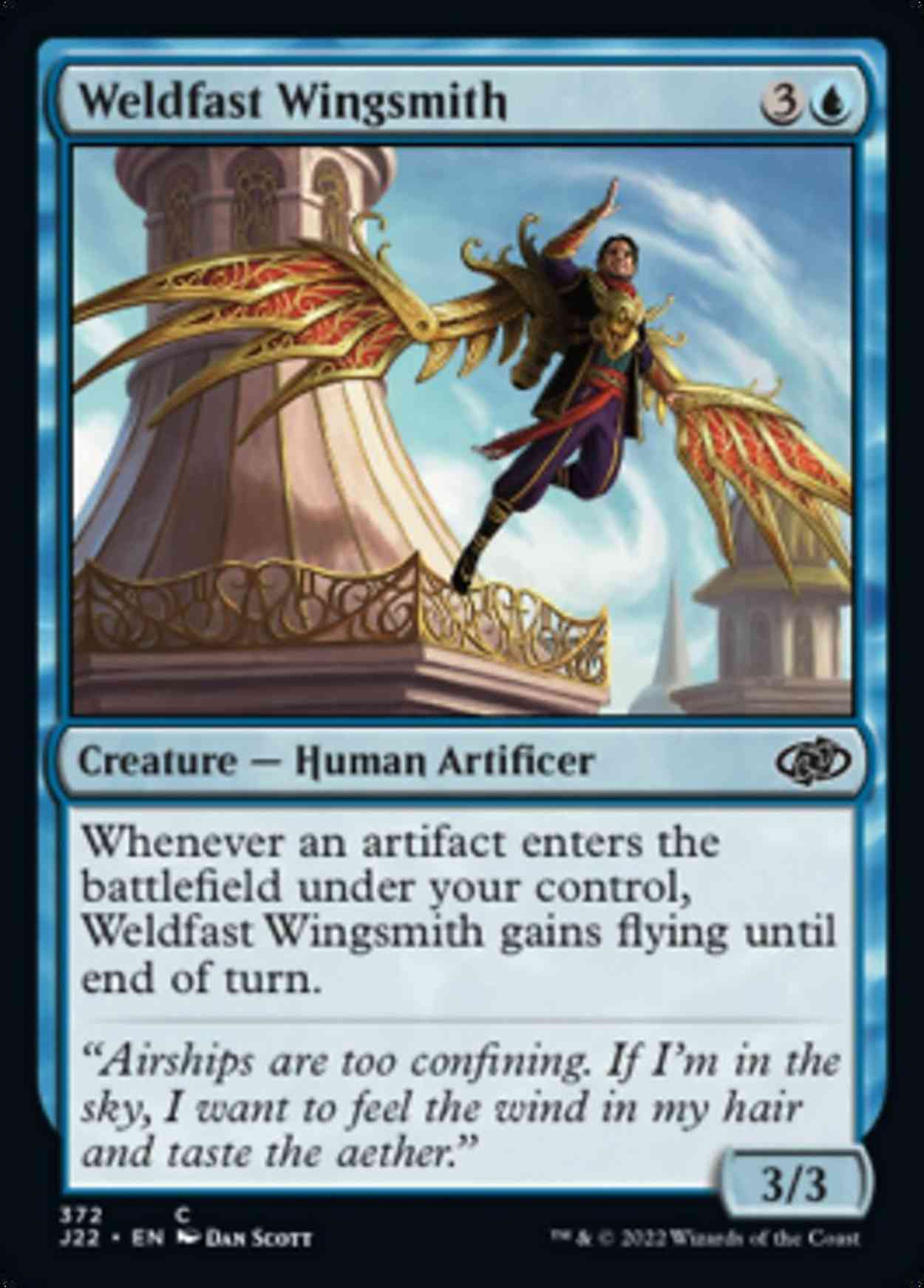 Weldfast Wingsmith magic card front