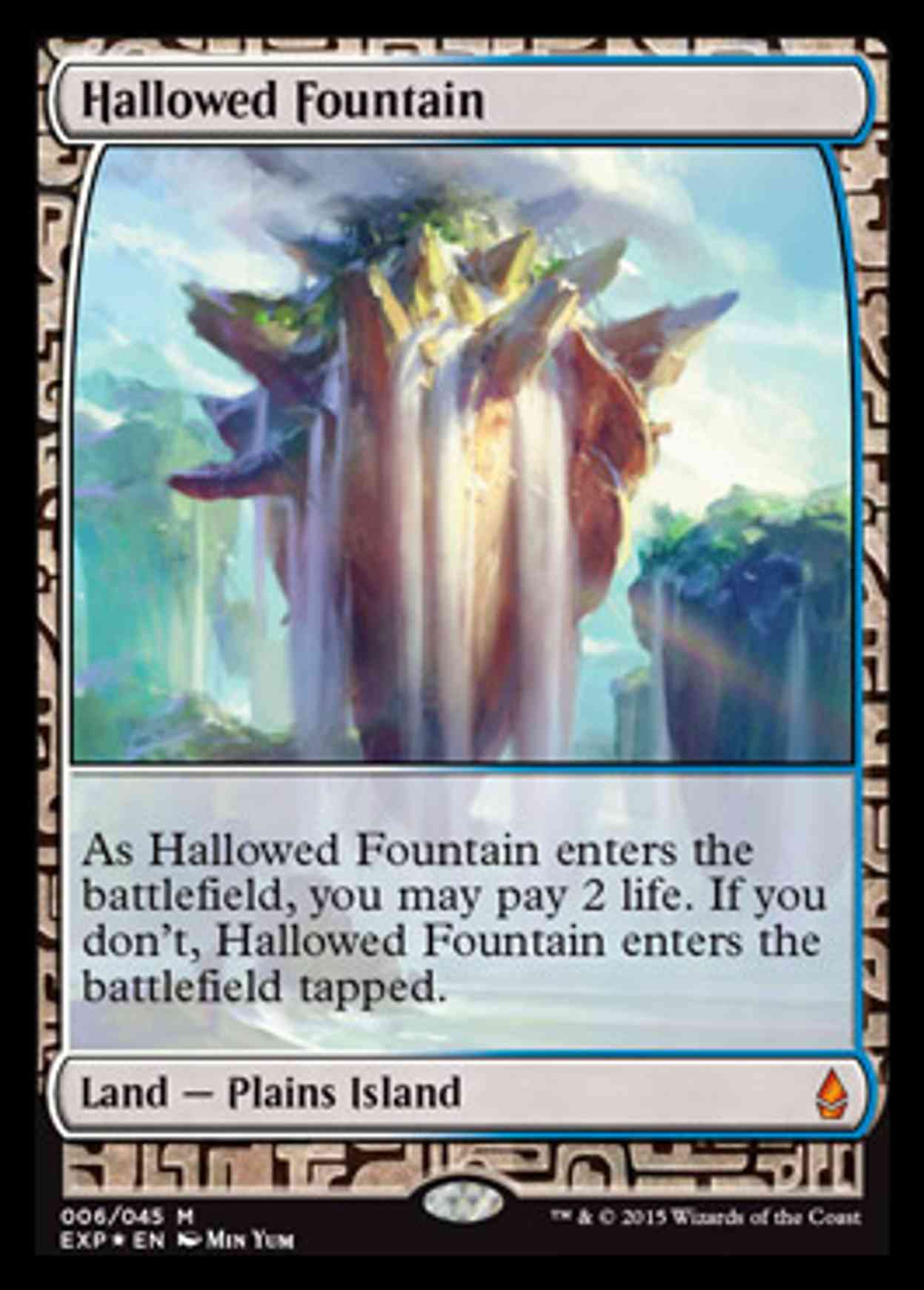 Hallowed Fountain magic card front