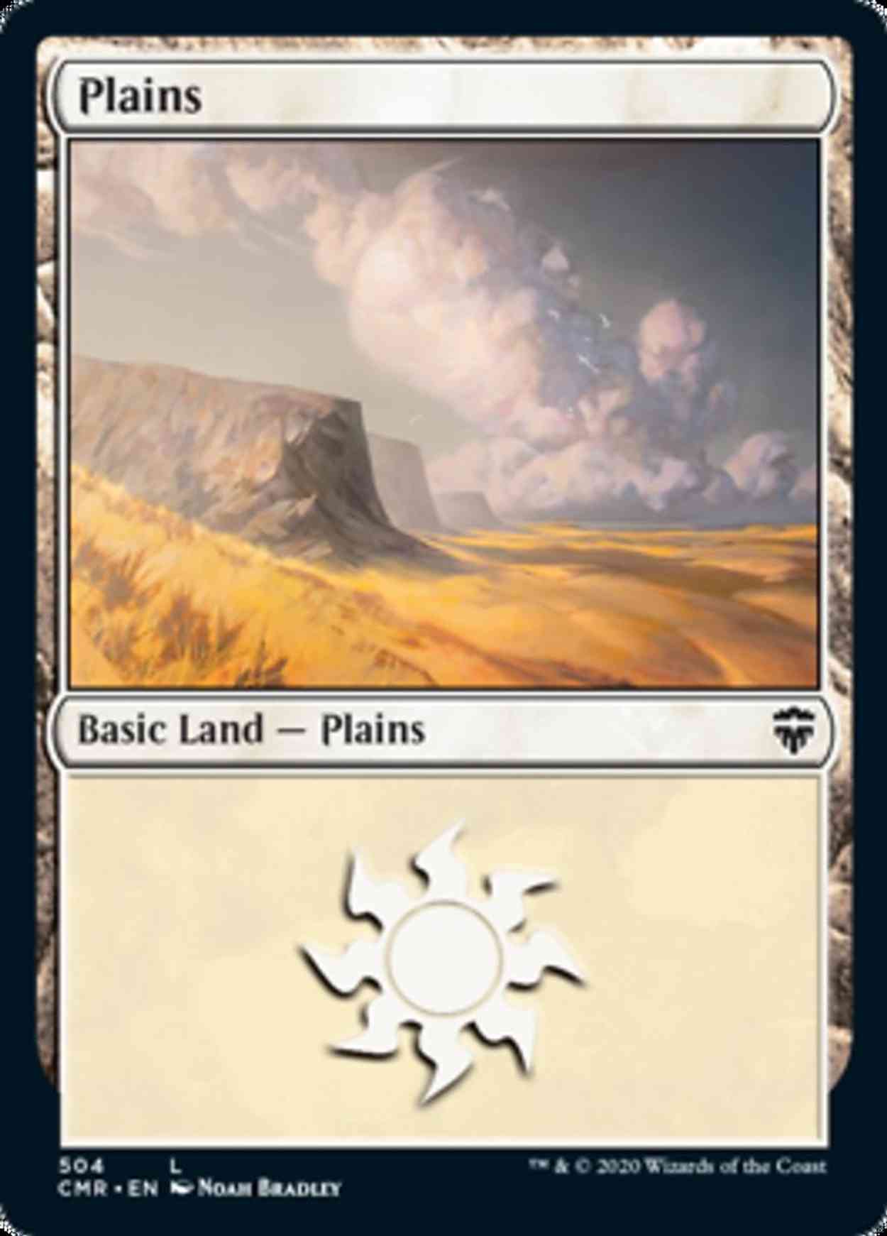 Plains (504) magic card front