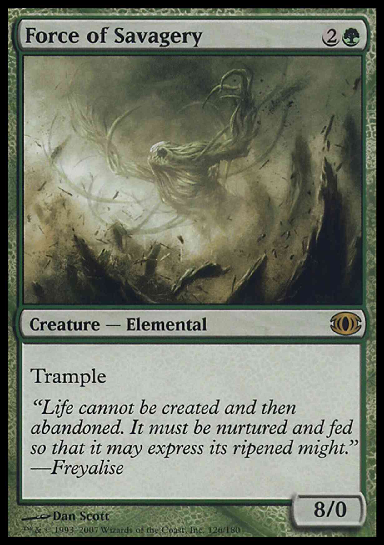 Force of Savagery magic card front