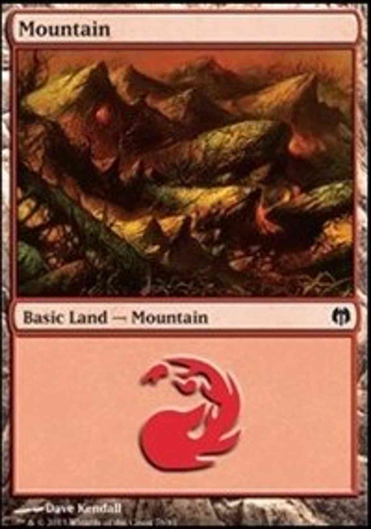 Mountain (76) magic card front