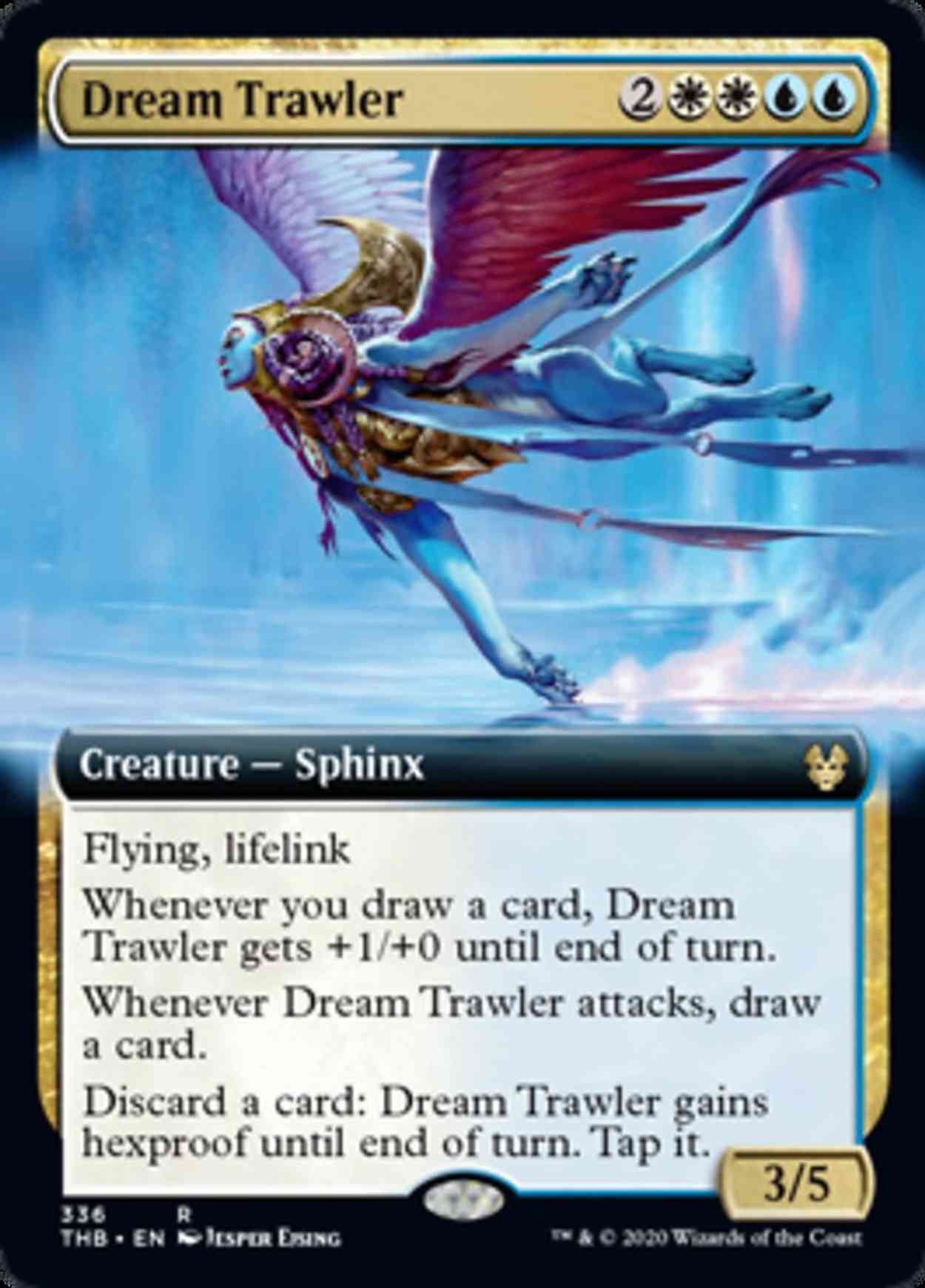 Dream Trawler (Extended Art) magic card front