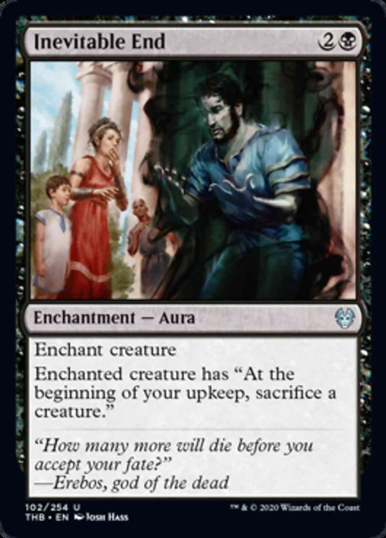 Inevitable End magic card front