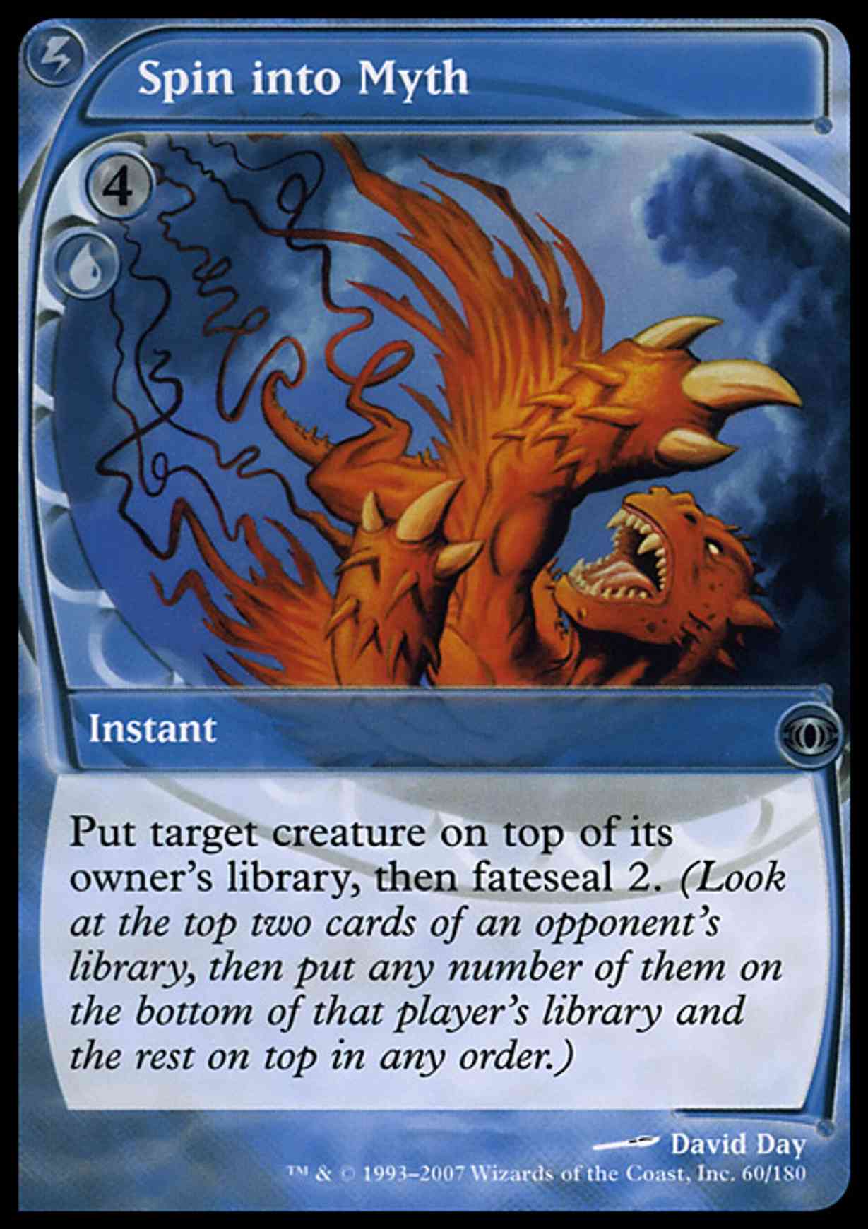 Spin into Myth magic card front