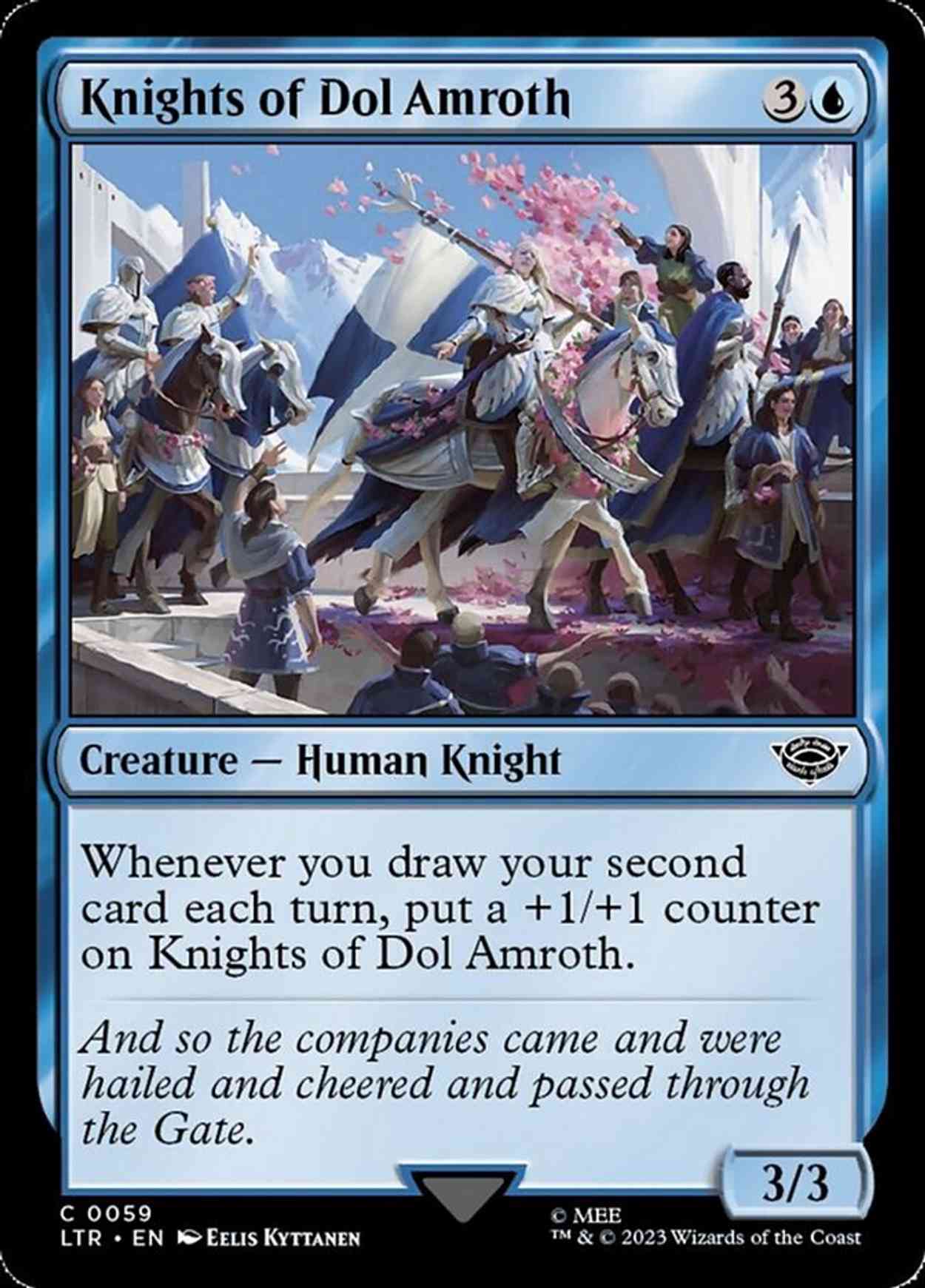 Knights of Dol Amroth magic card front