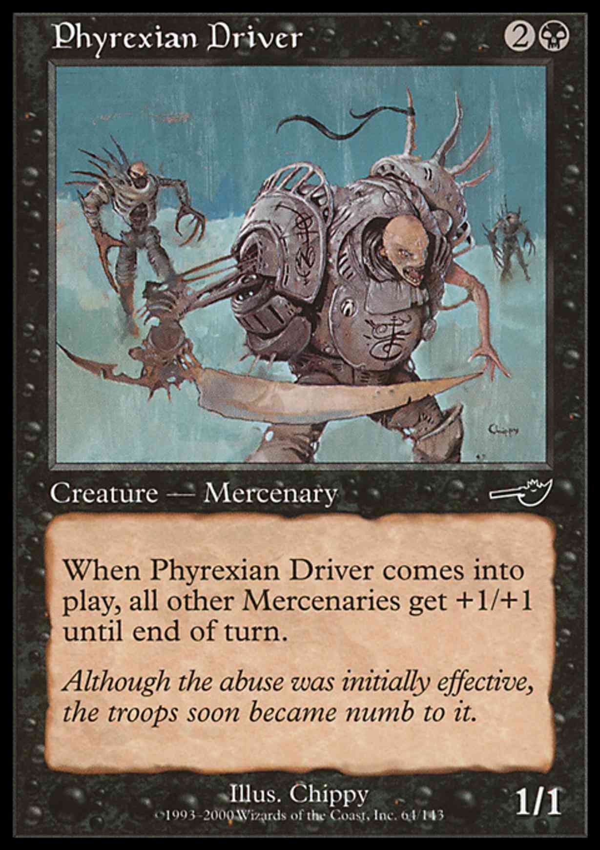 Phyrexian Driver magic card front
