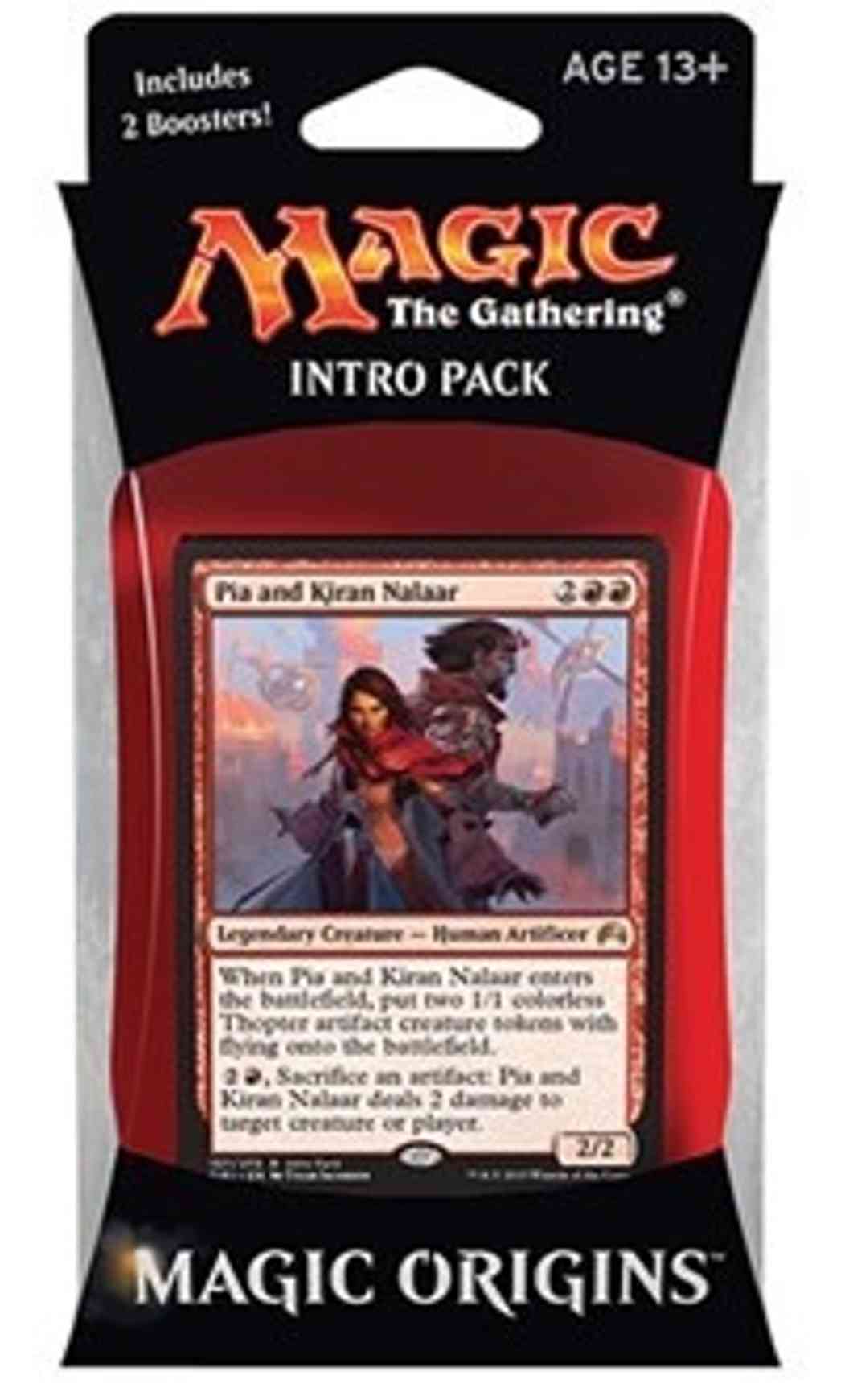 Magic Origins Intro Pack - Red magic card front