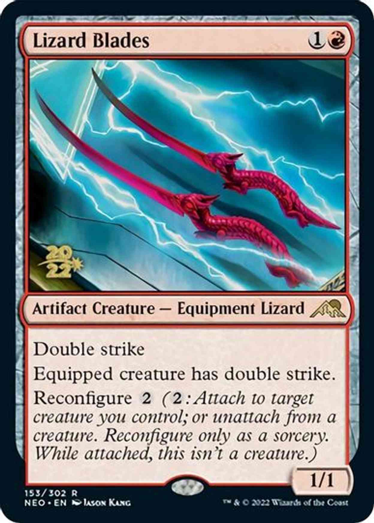 Lizard Blades magic card front