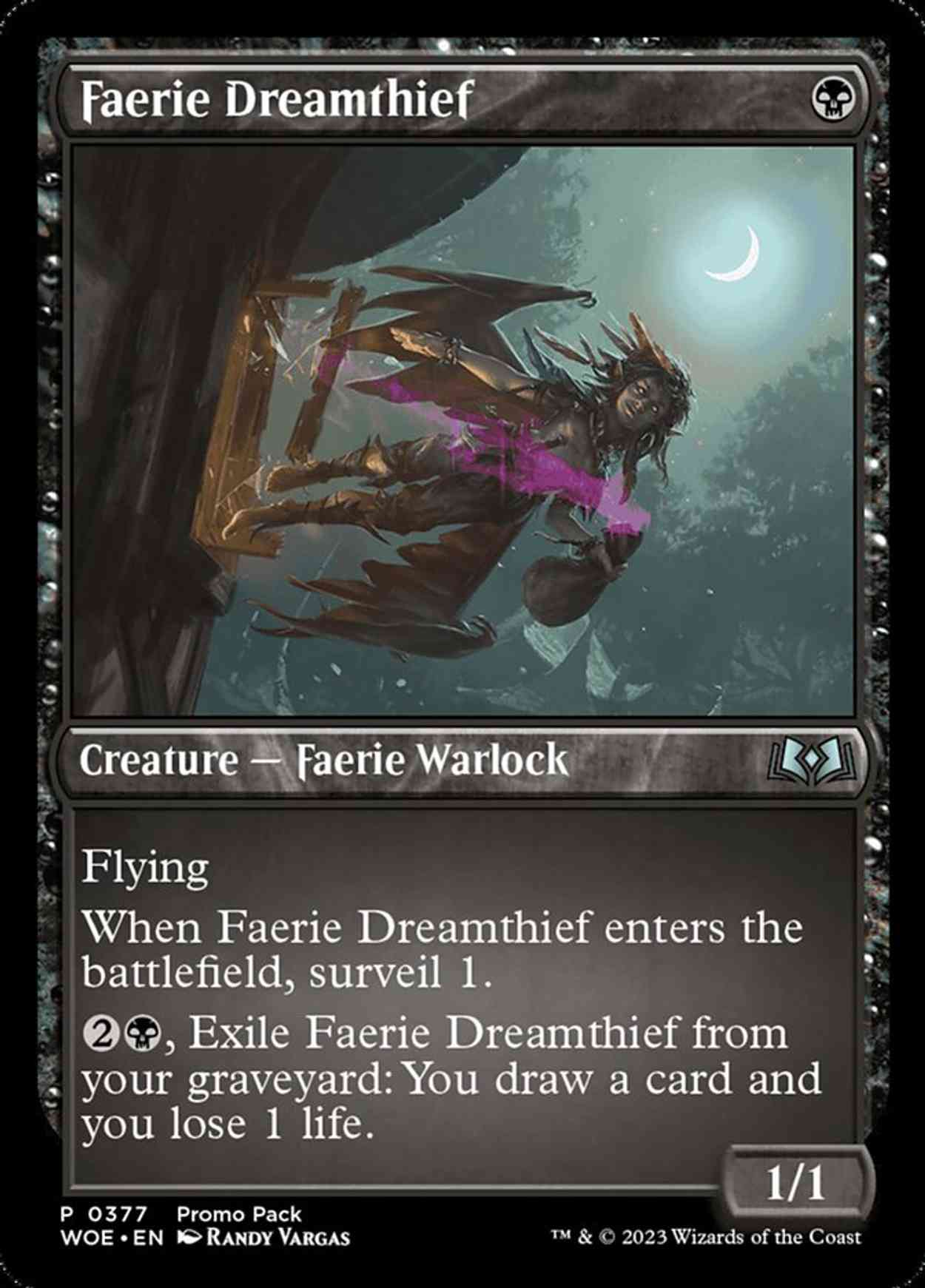 Faerie Dreamthief magic card front