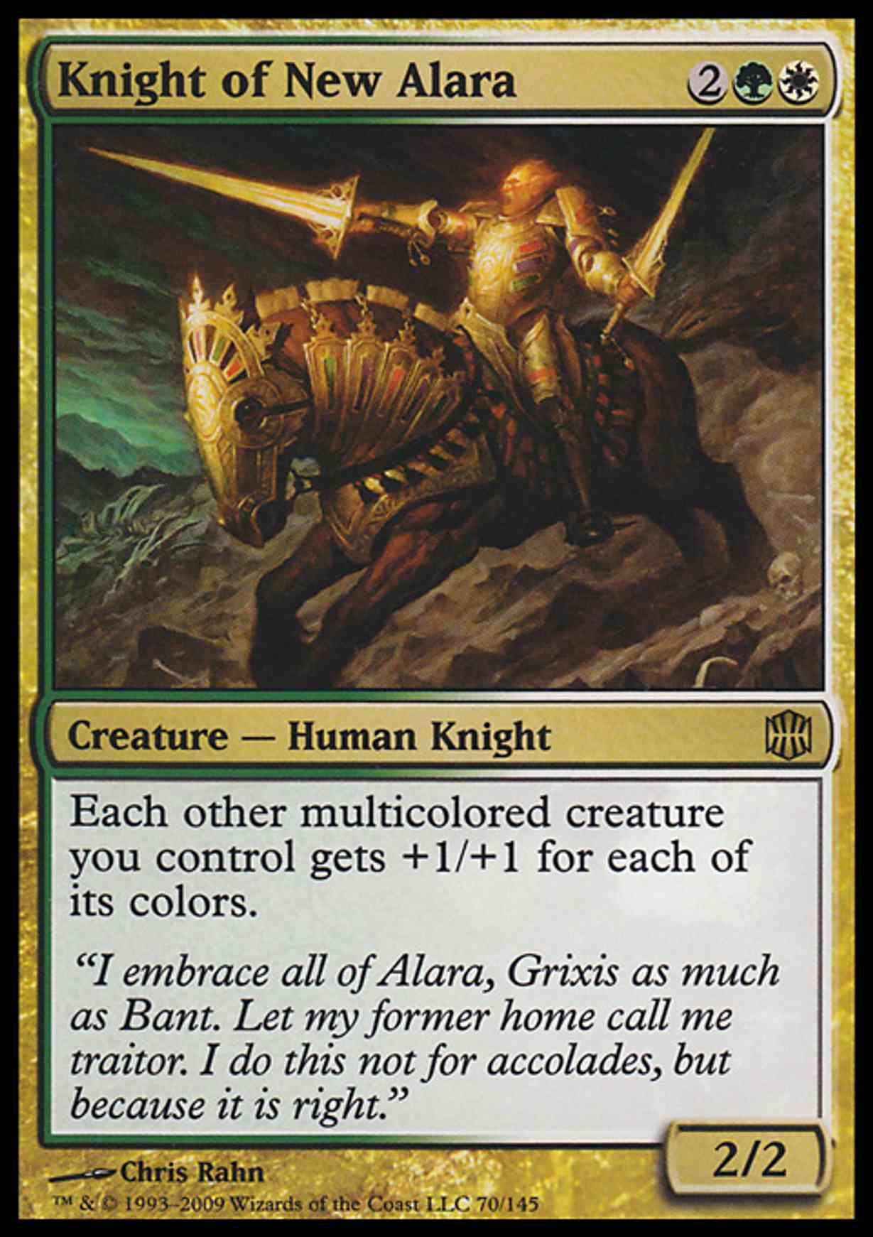 Knight of New Alara magic card front