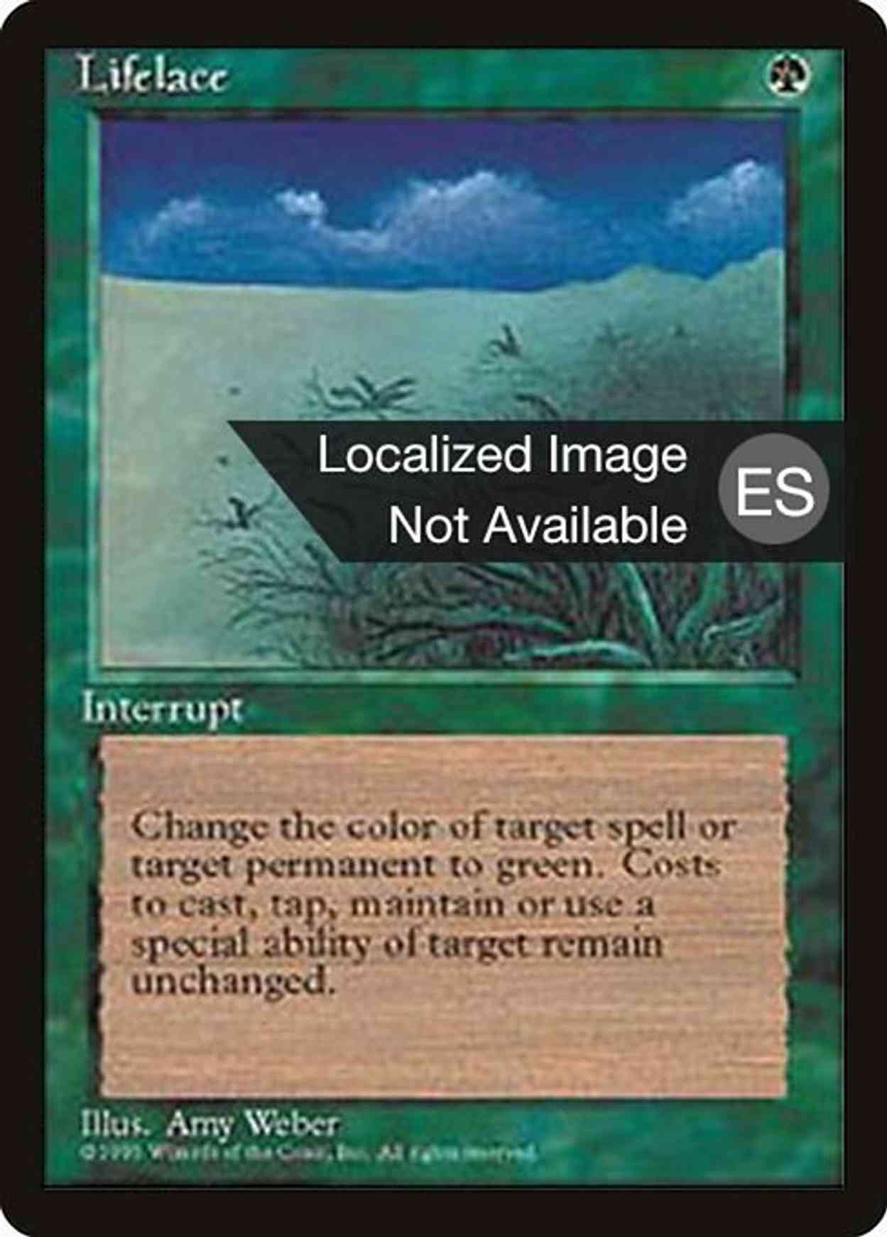 Lifelace magic card front