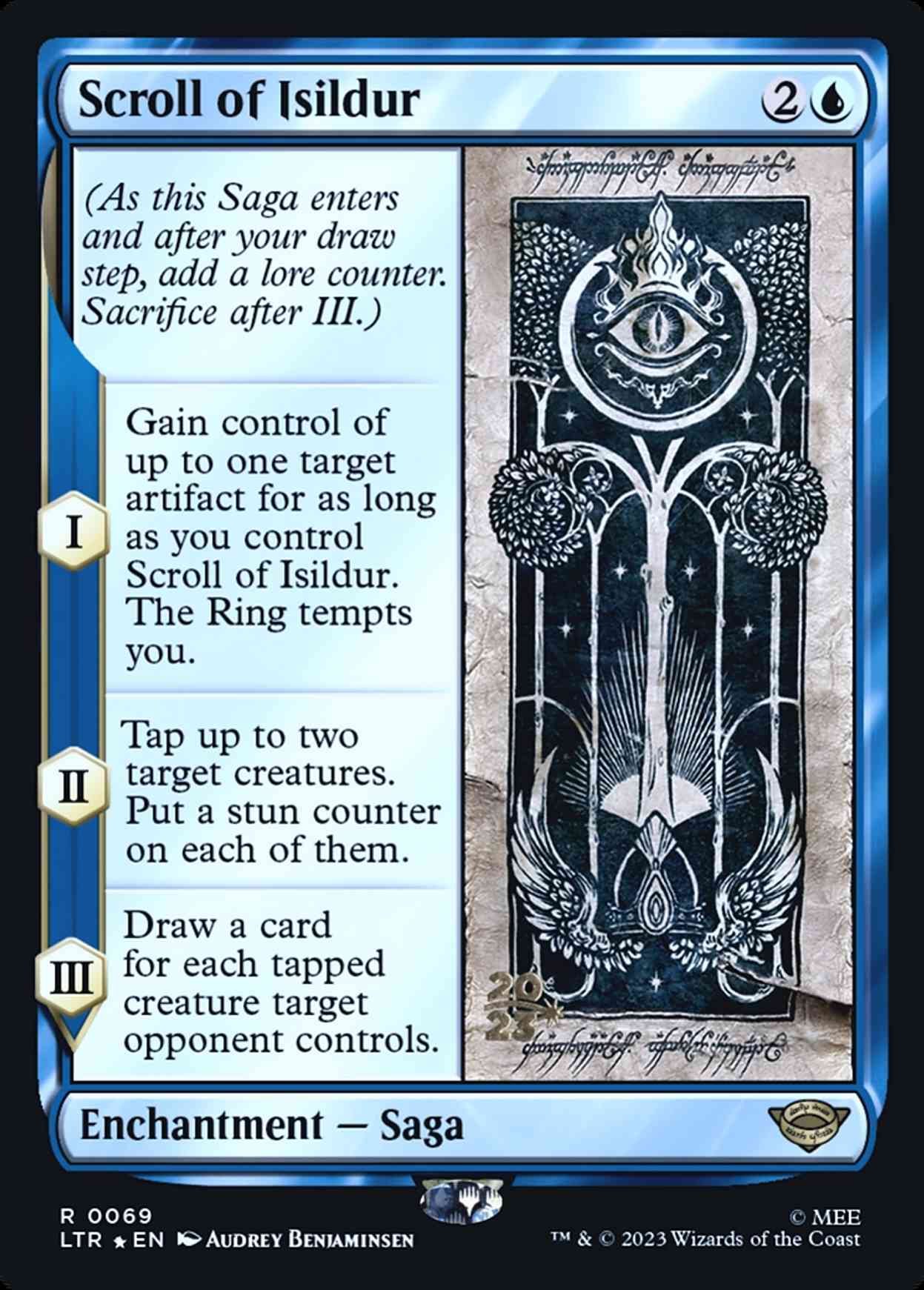 Scroll of Isildur magic card front