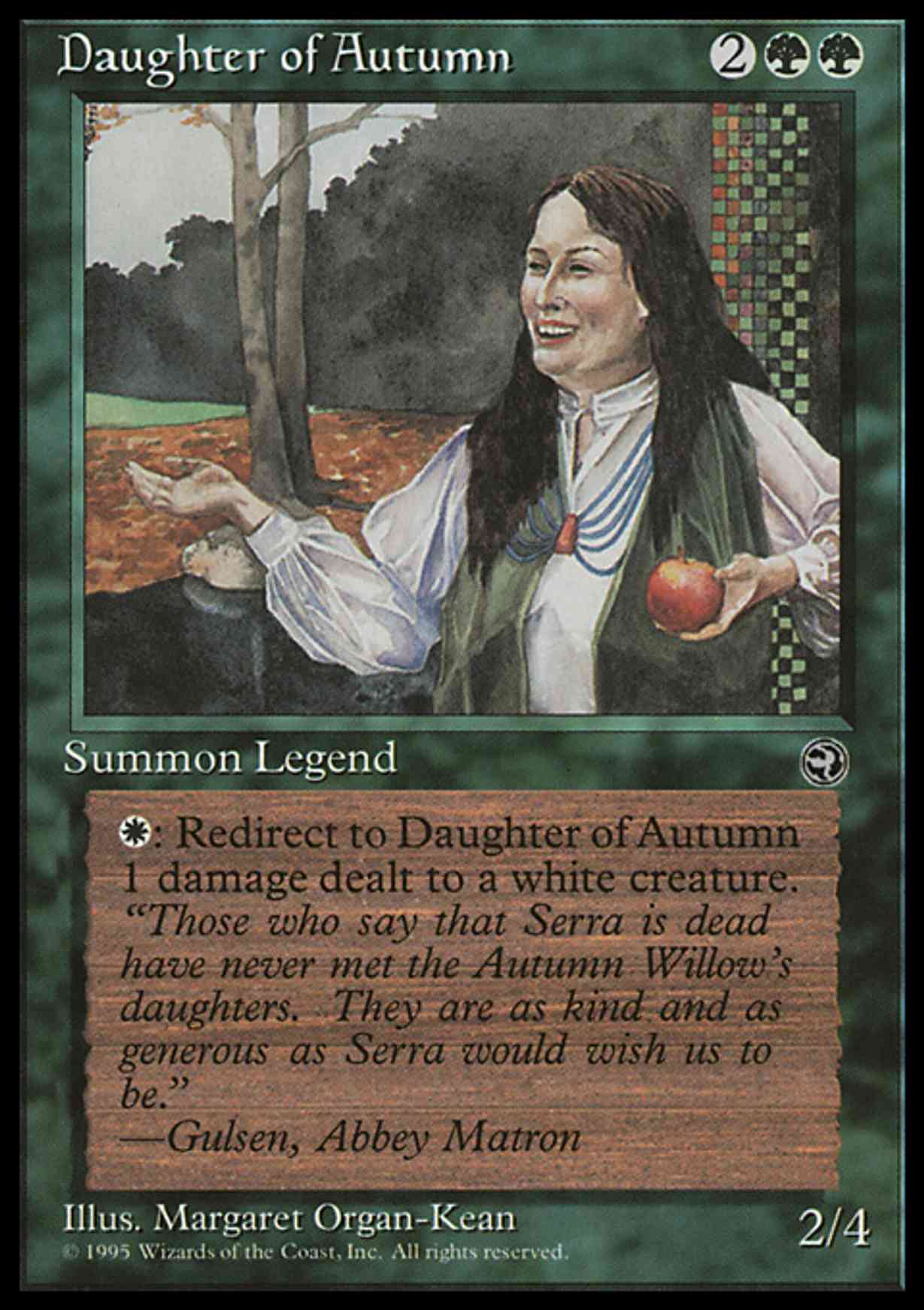 Daughter of Autumn magic card front