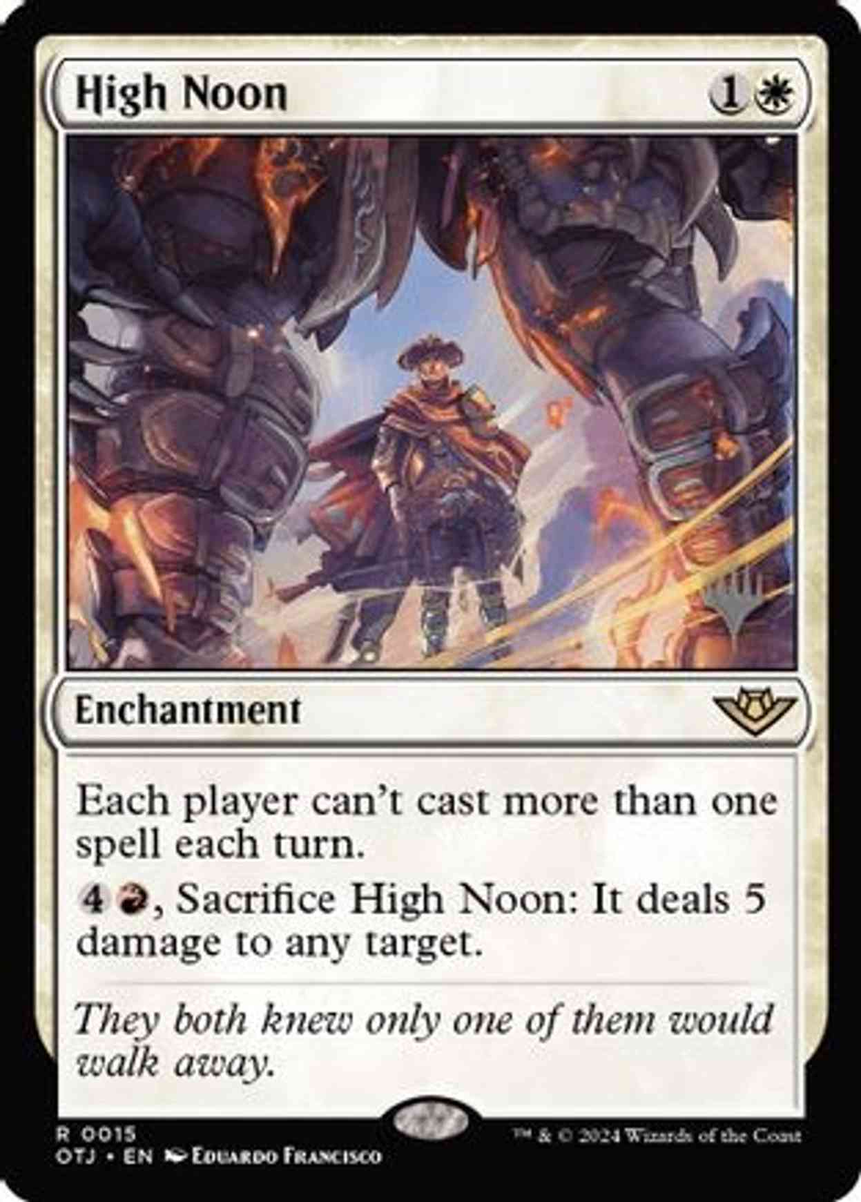 High Noon magic card front