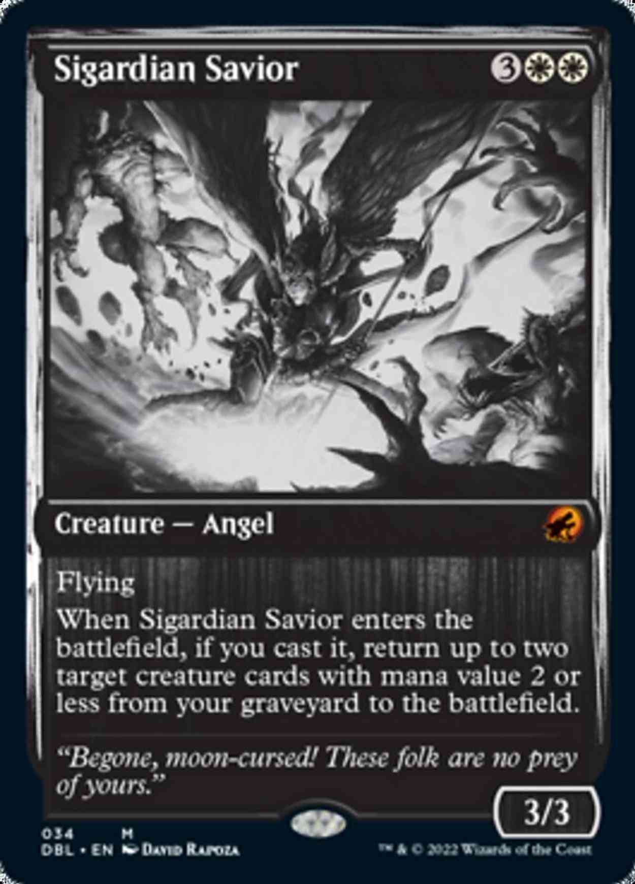 Sigardian Savior magic card front