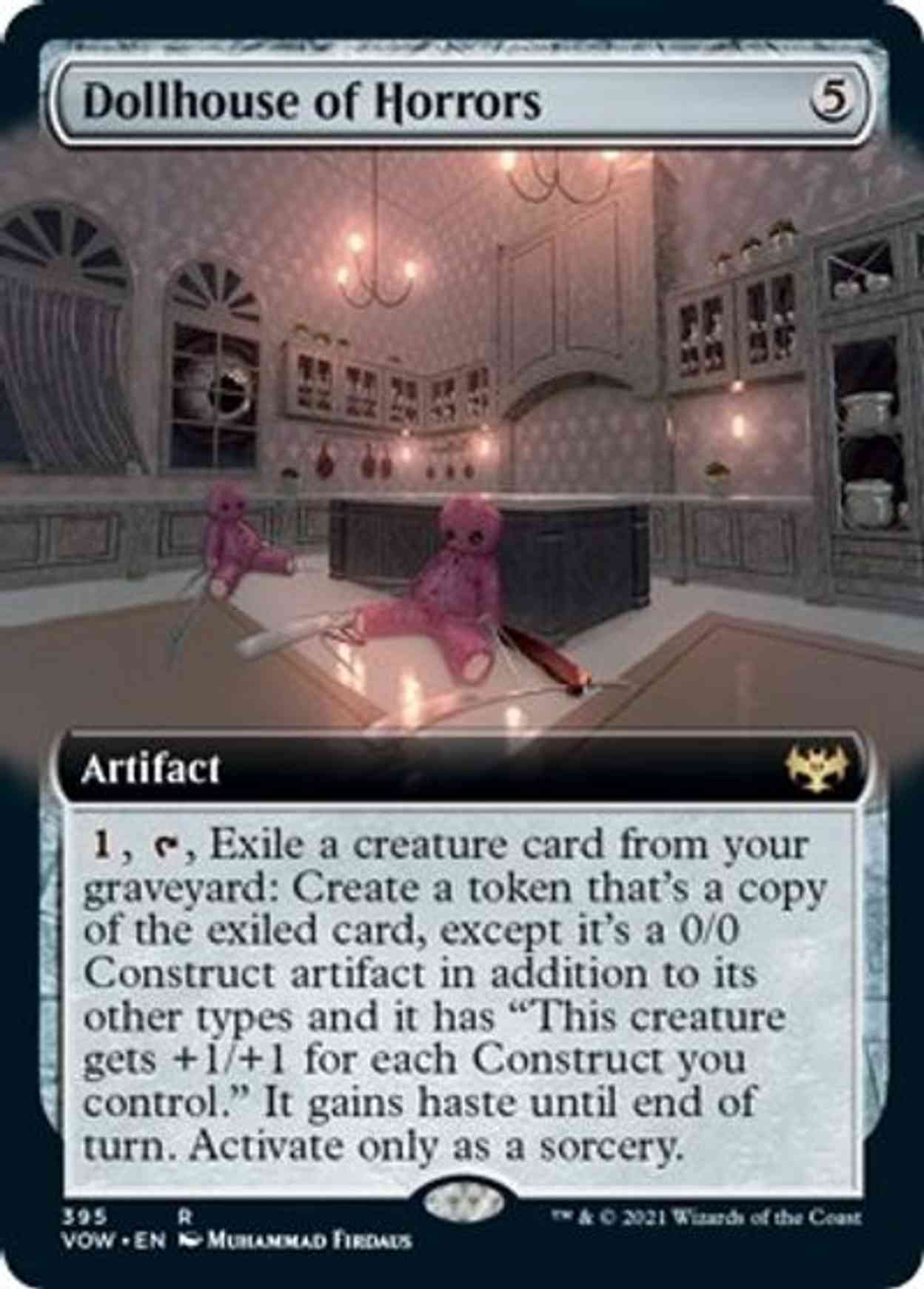 Dollhouse of Horrors (Extended Art) magic card front